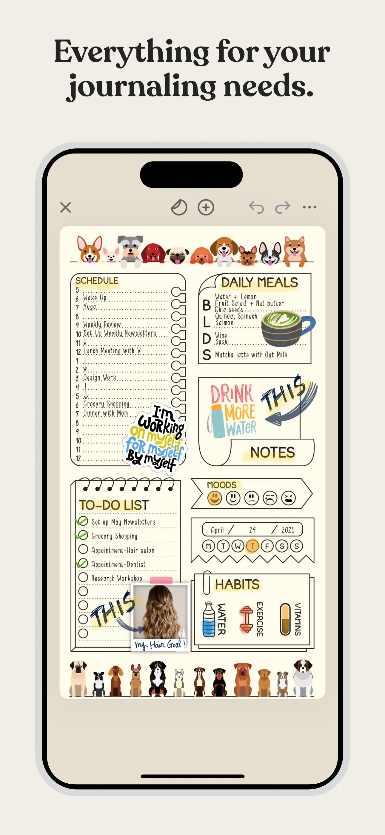 Zinnia: Planner & Journal iphone screenshot 5