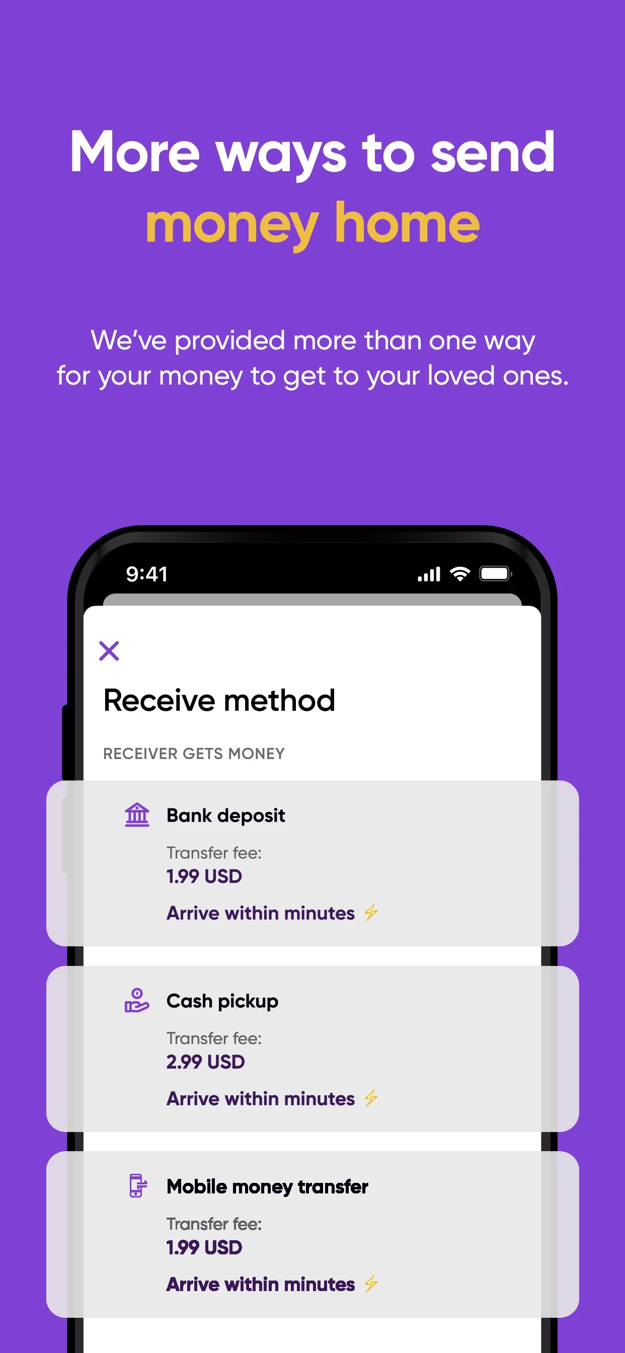 WorldRemit Money Transfer iphone screenshot 6