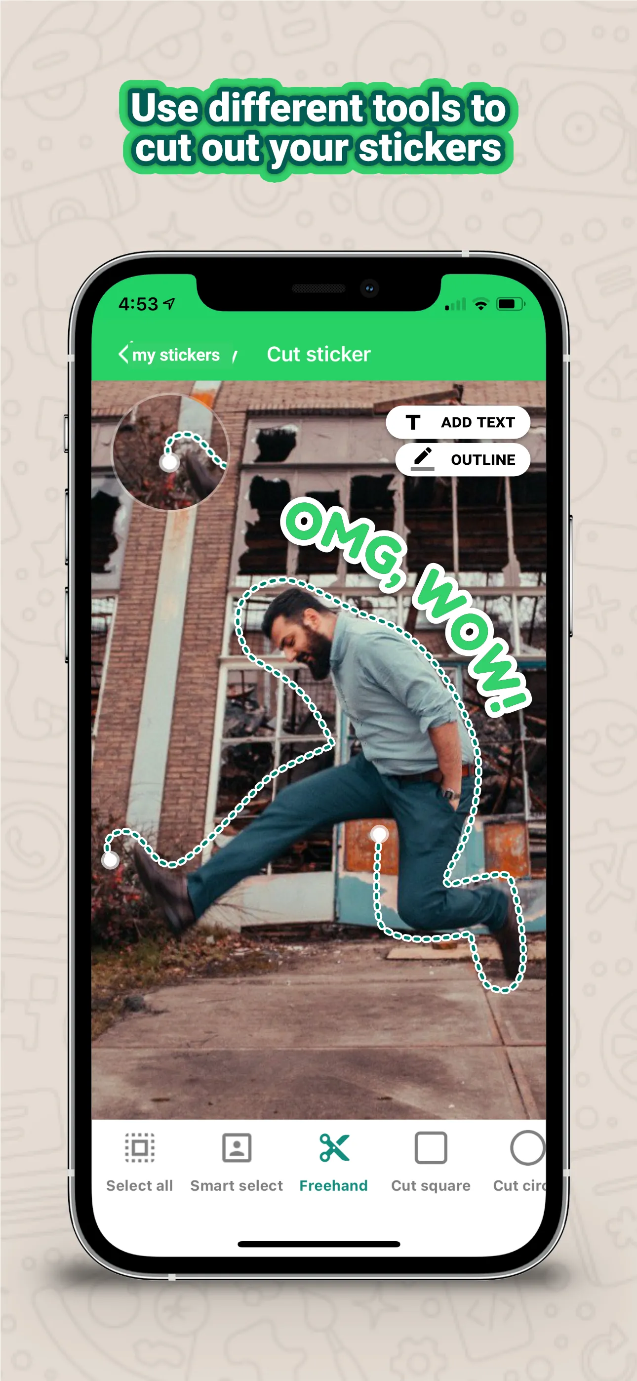 Sticker Maker Studio iphone screenshot 3