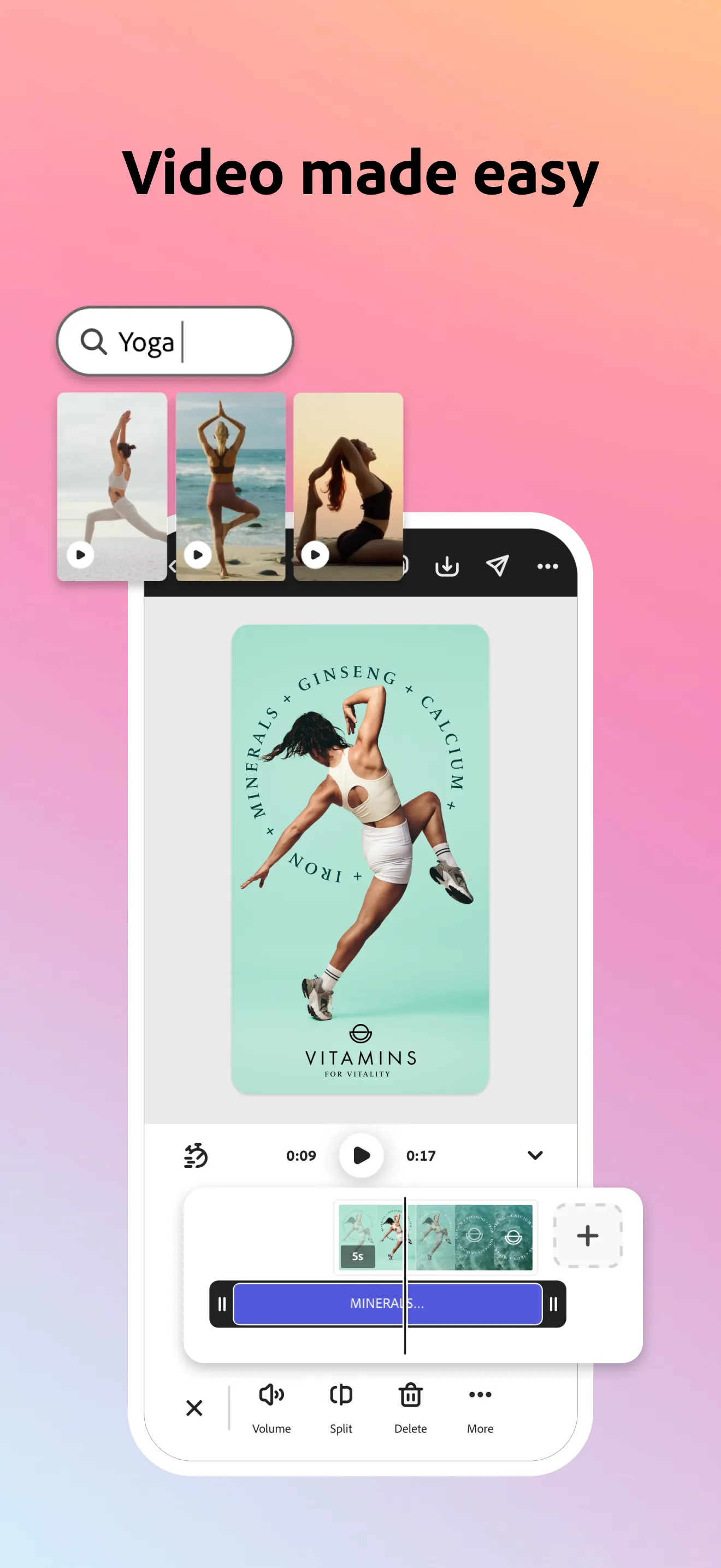Adobe Express: AI Photo, Video iphone screenshot 5