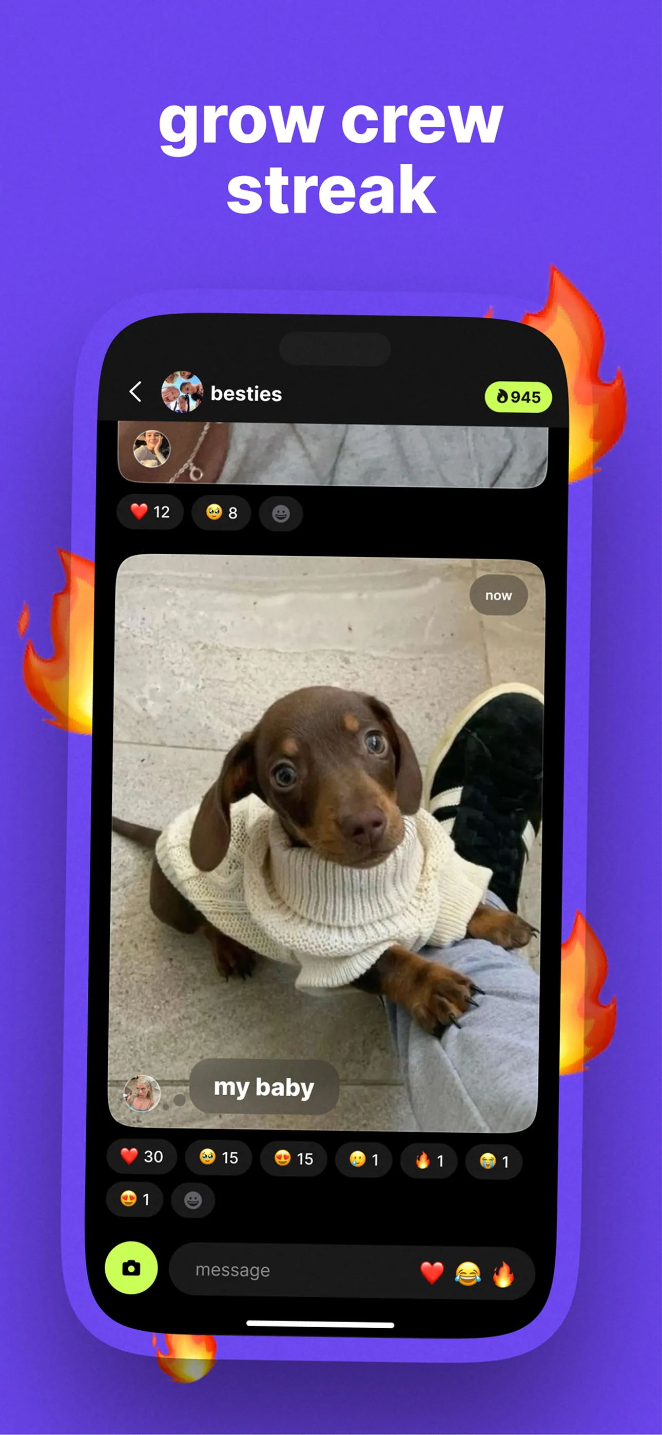 yope: photo wall with friends iphone screenshot 4