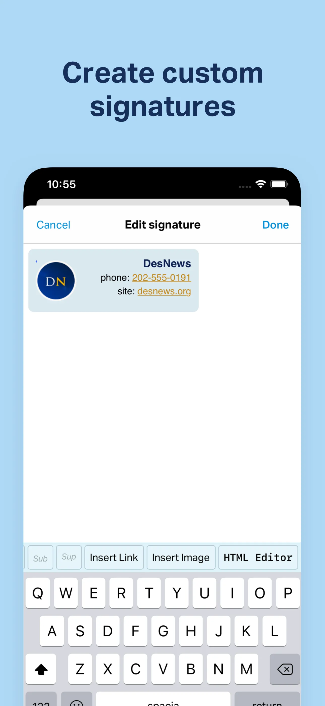 Chuck – Smarter Email with AI iphone screenshot 8