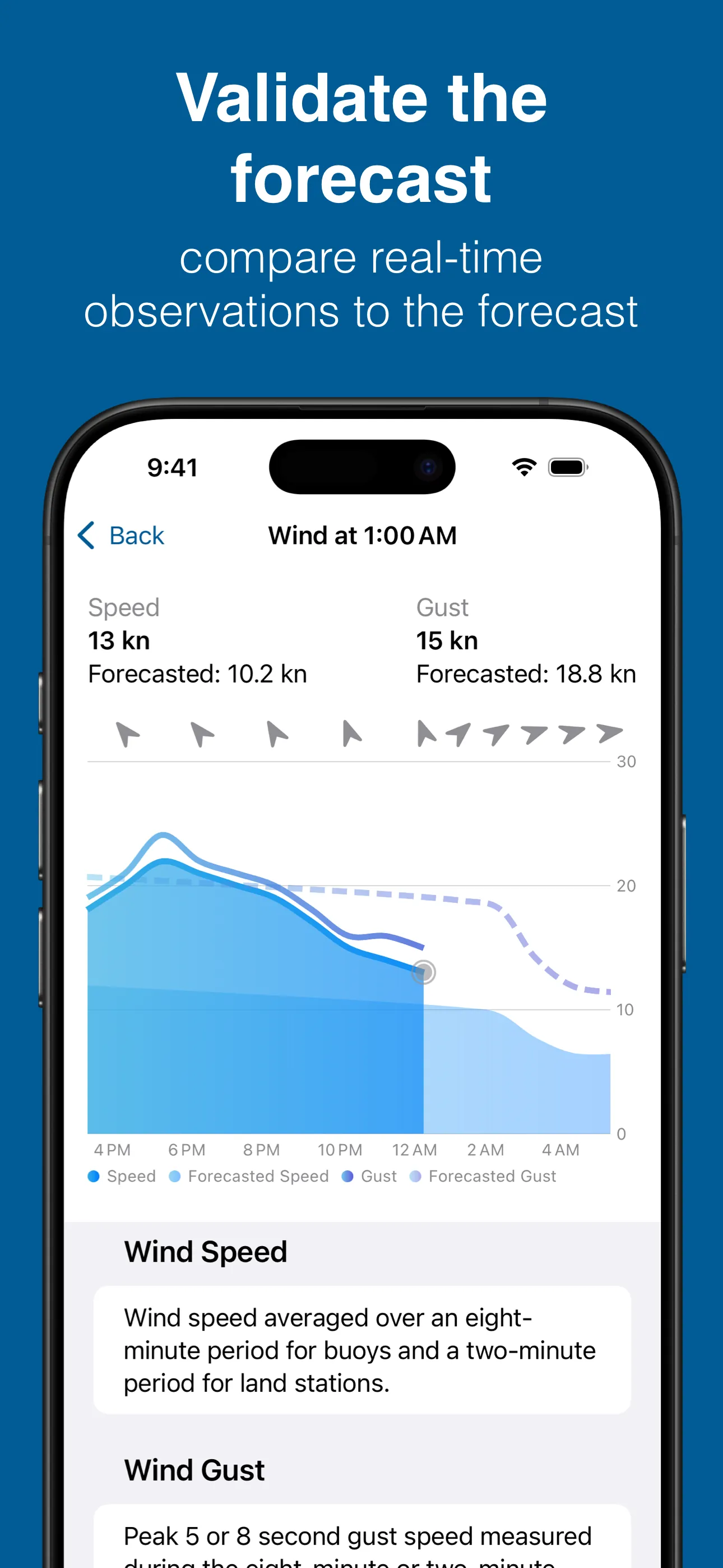 Buoycast: NOAA Marine Weather iphone screenshot 3