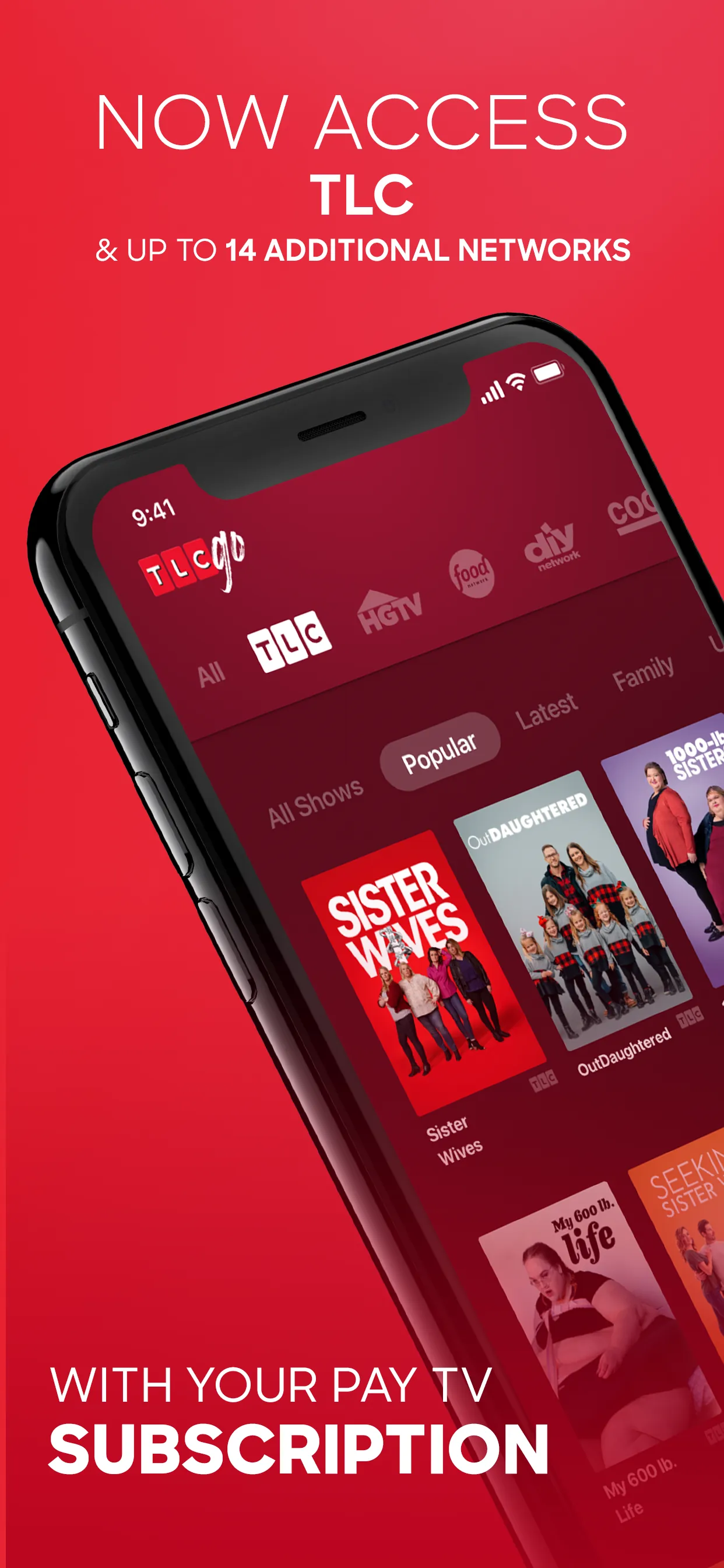 TLC GO - Stream Live TV iphone screenshot 1