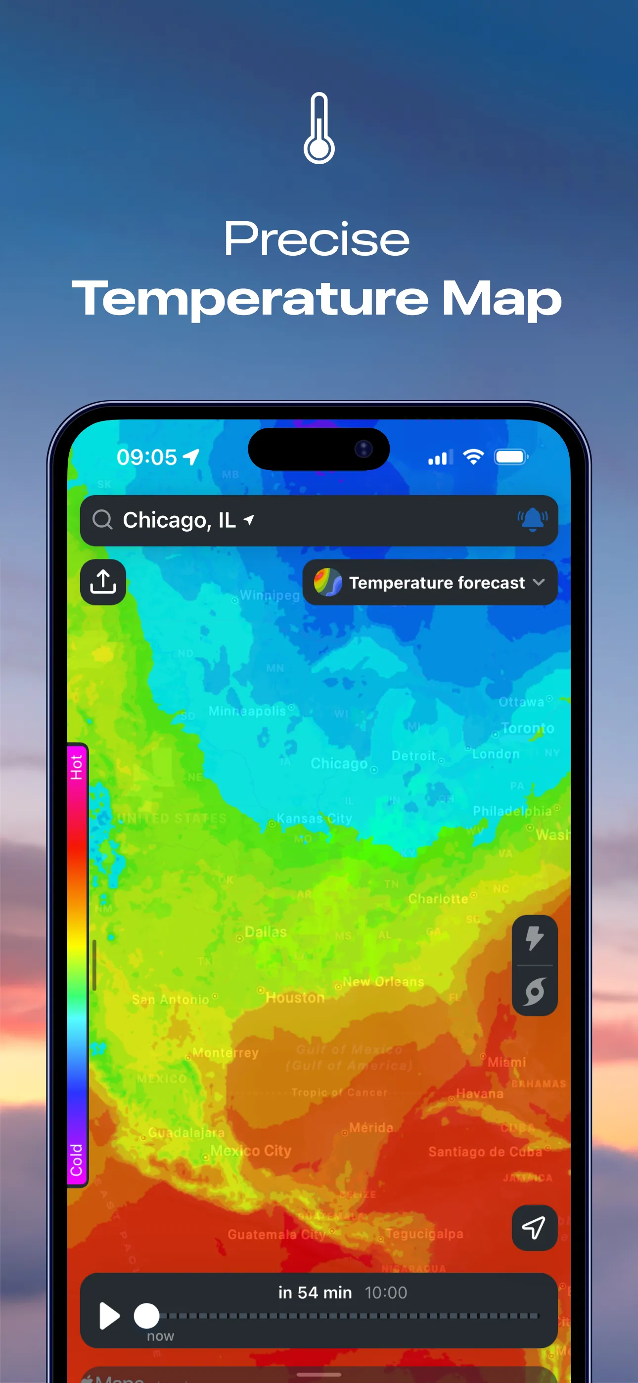 Clime: NOAA Weather Radar Live iphone screenshot 7