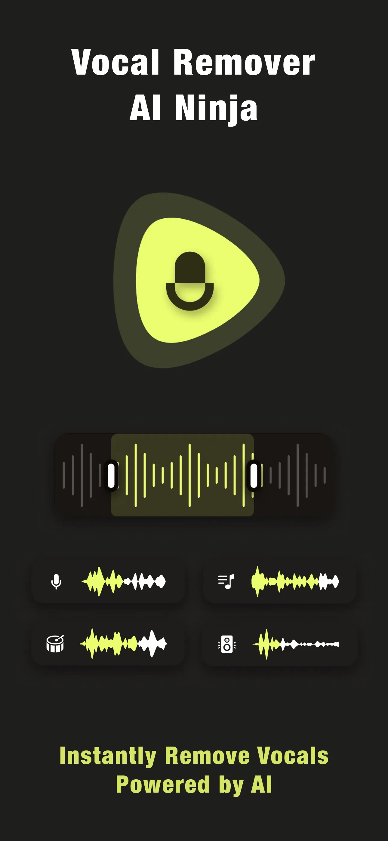 Vocal Remover & AI Separator iphone screenshot 1