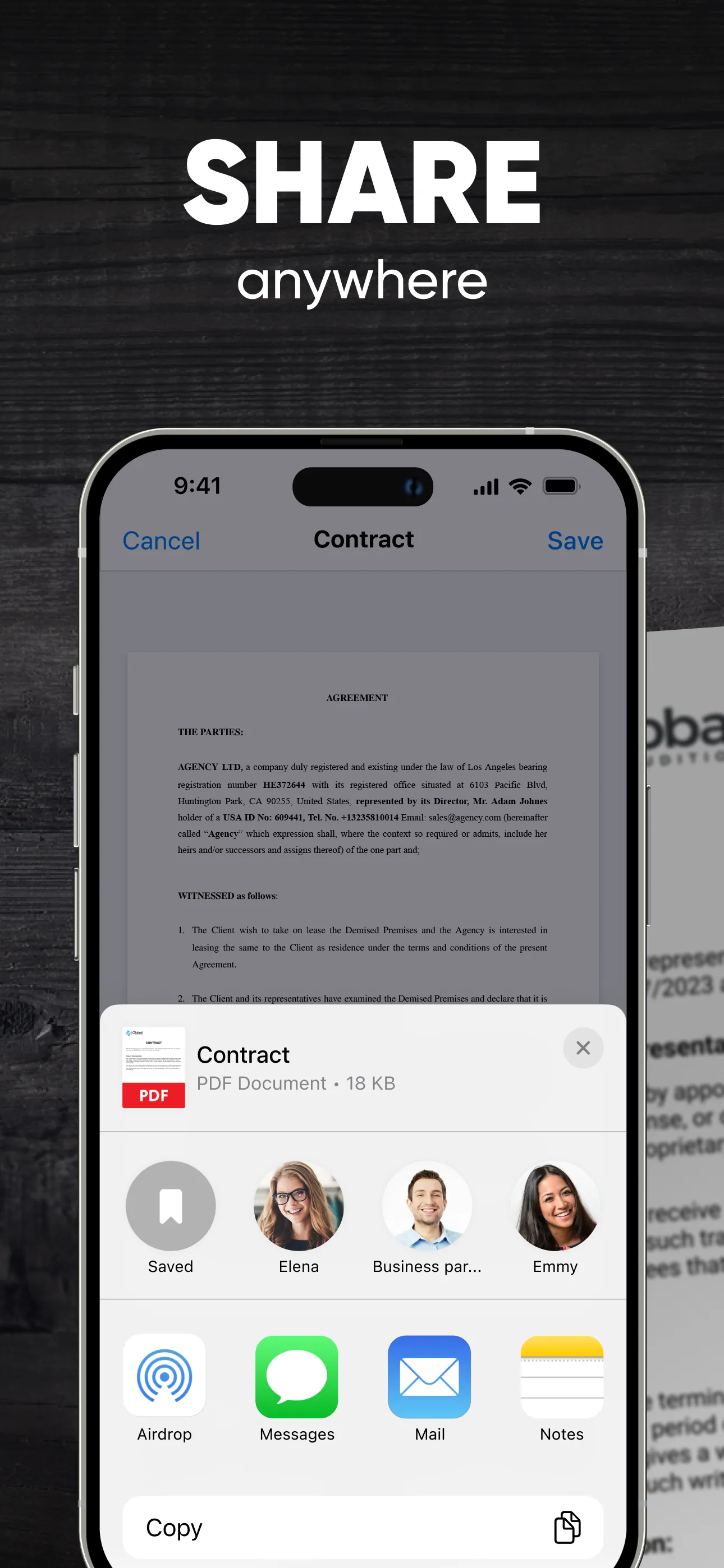 Scanner App. JPG, Photo to PDF iphone screenshot 5