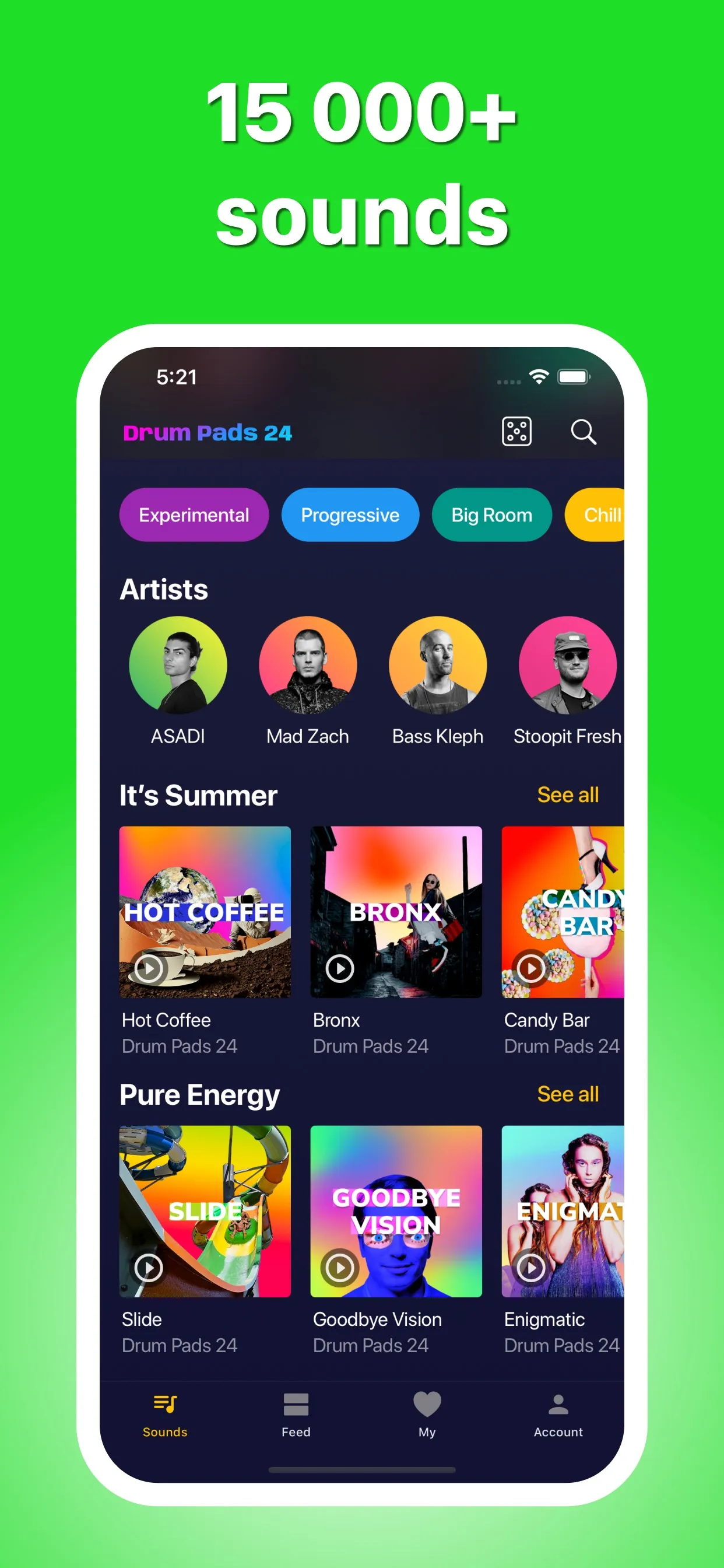 Drum Pads 24 Beat Maker Music iphone screenshot 2