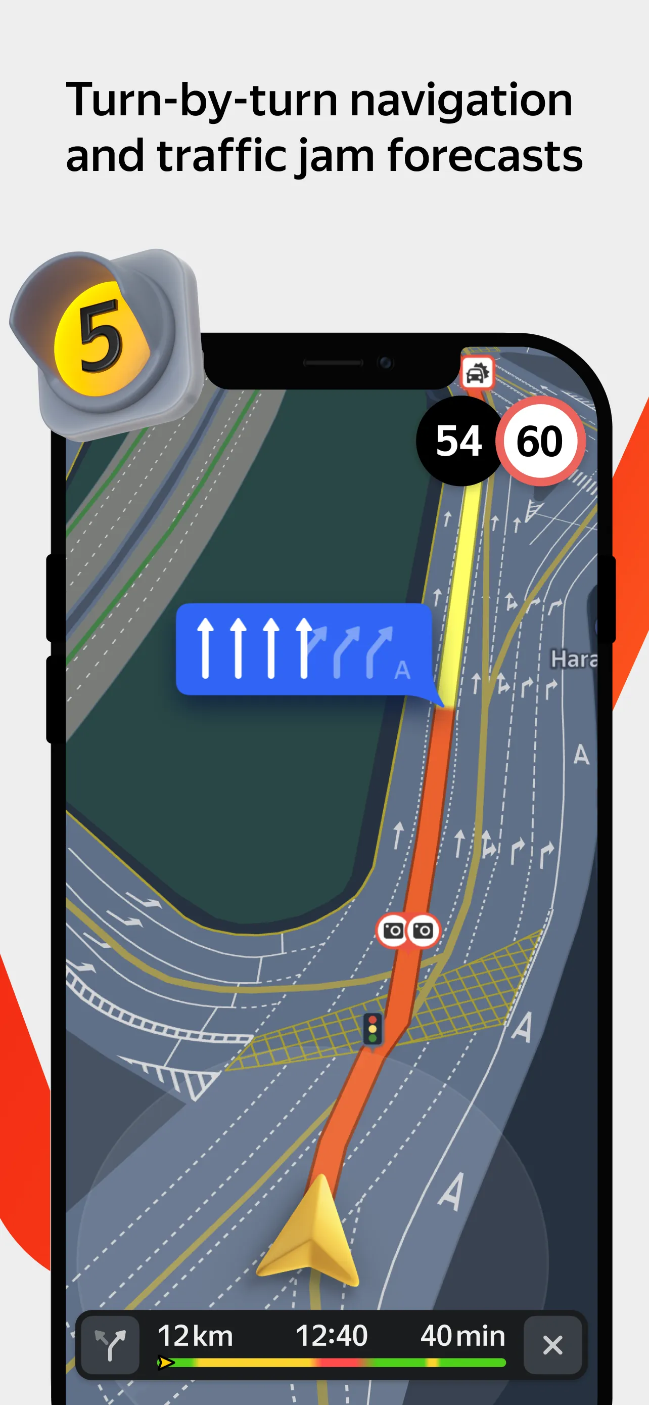Yandex Maps & Navigator iphone screenshot 4