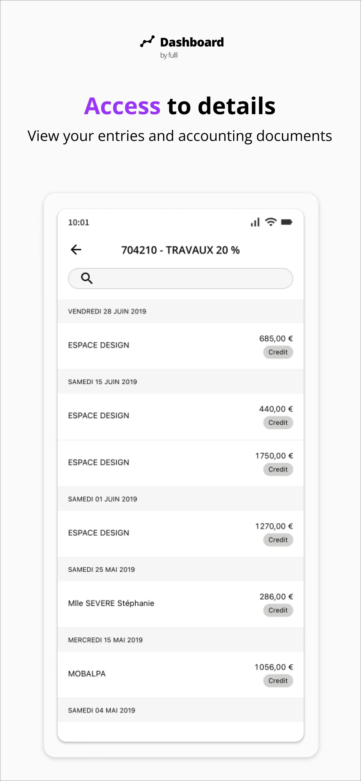 Dashboard by Fulll iphone screenshot 6