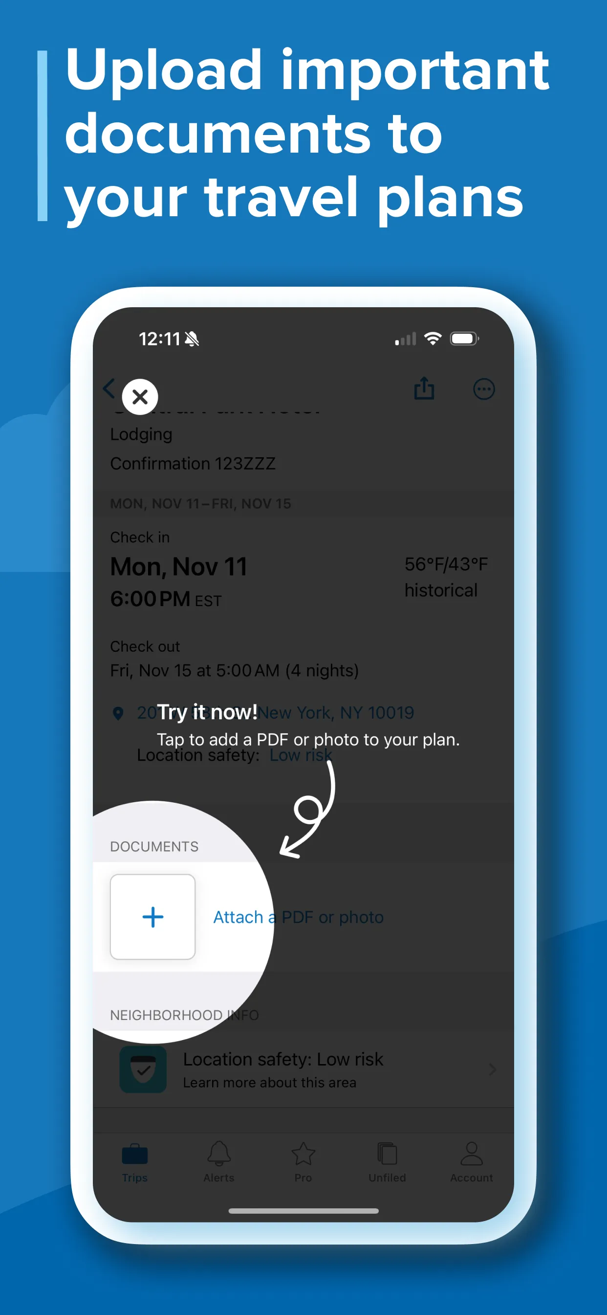 TripIt: Travel Planner iphone screenshot 5