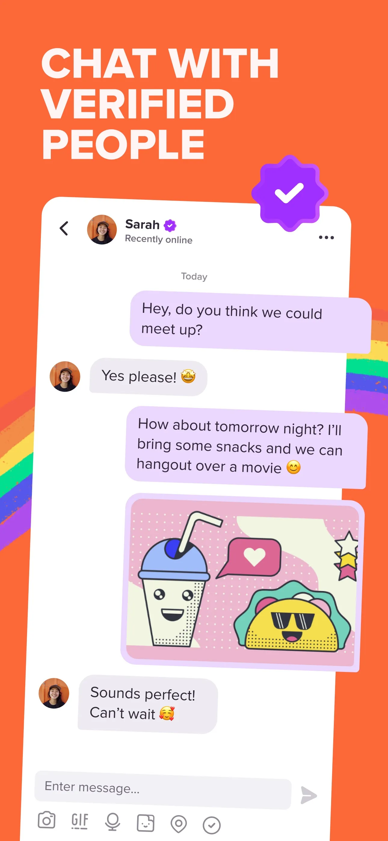 Zoe: Lesbian Dating & Chat iphone screenshot 3