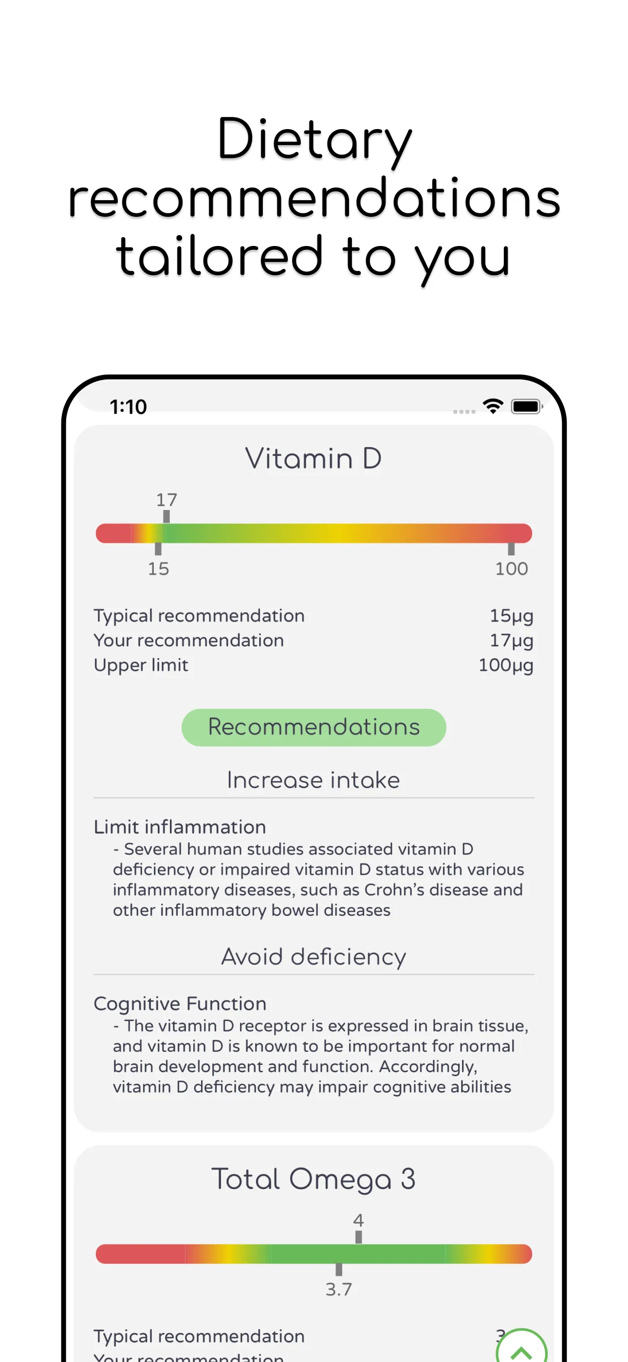 eaterpad: Nutrition Tracker iphone screenshot 5
