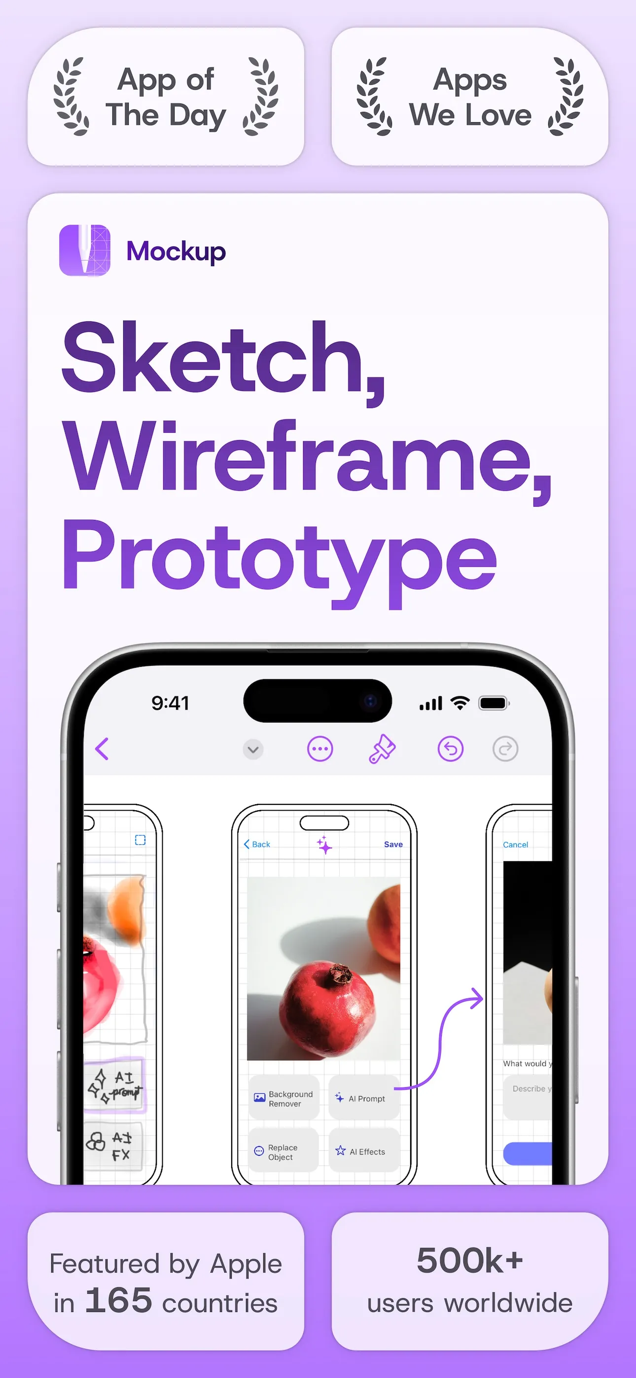 Mockup - UI & UX iphone screenshot 1