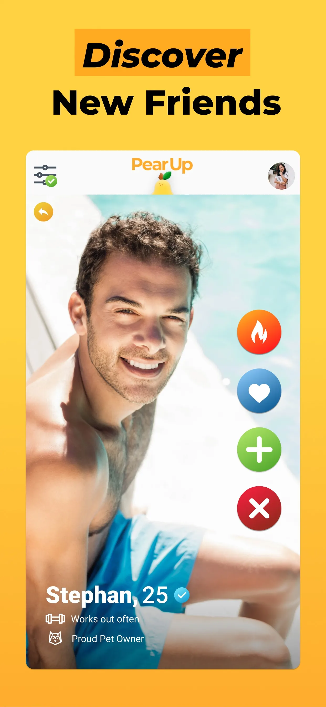 PearUp - Chat & Dating App iphone screenshot 5