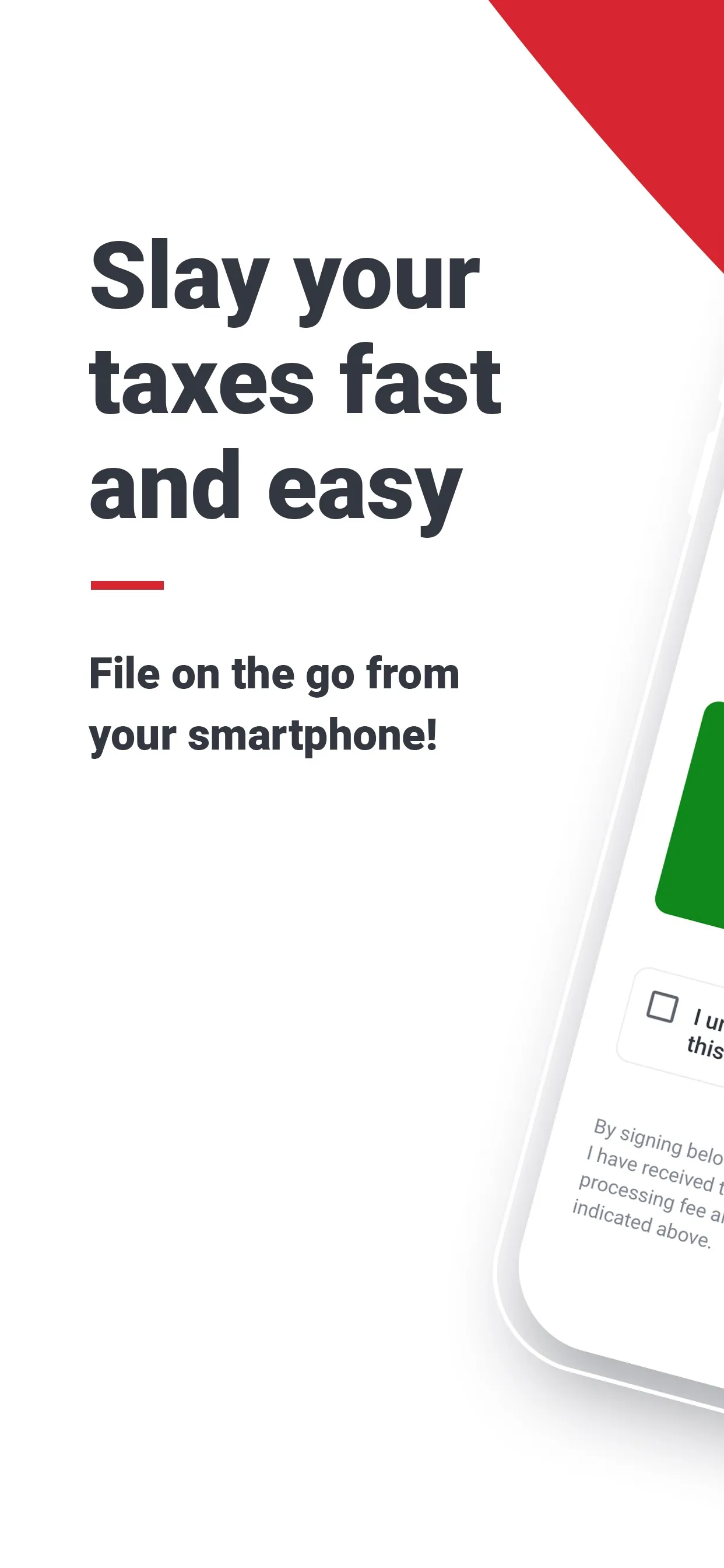 TaxSlayer: File your taxes iphone screenshot 1