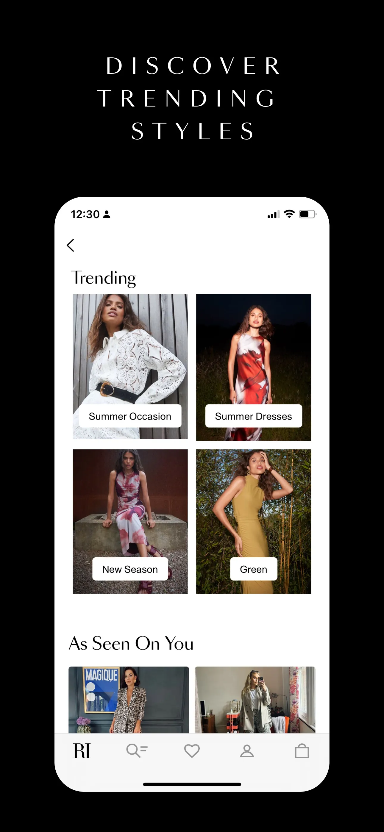 River Island iphone screenshot 2