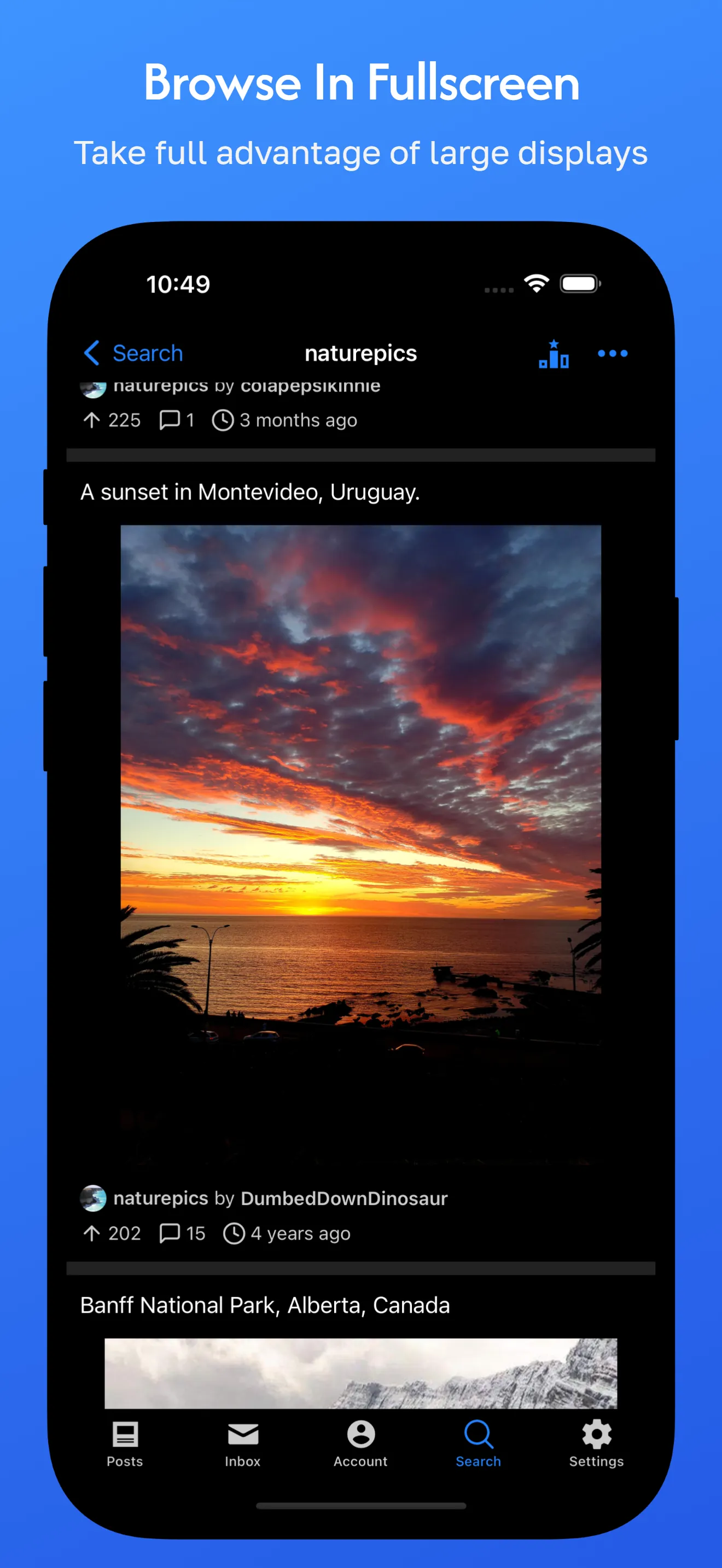 Hydra for Reddit iphone screenshot 1
