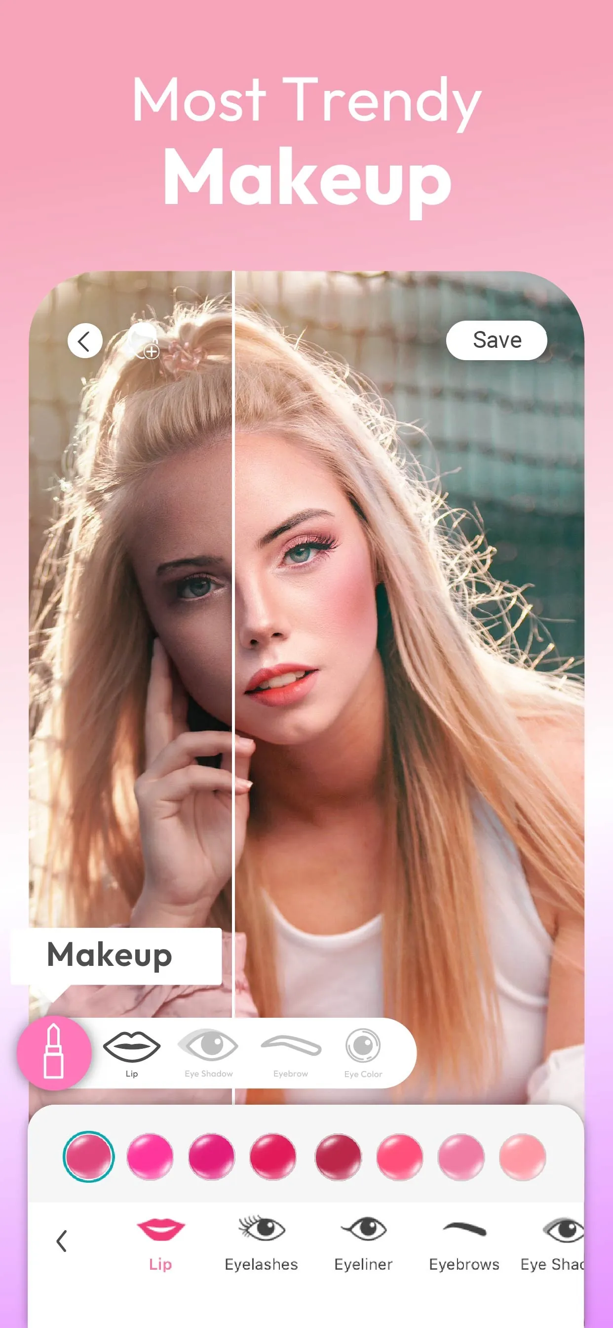 YouCam Makeup: Face Editor iphone screenshot 1