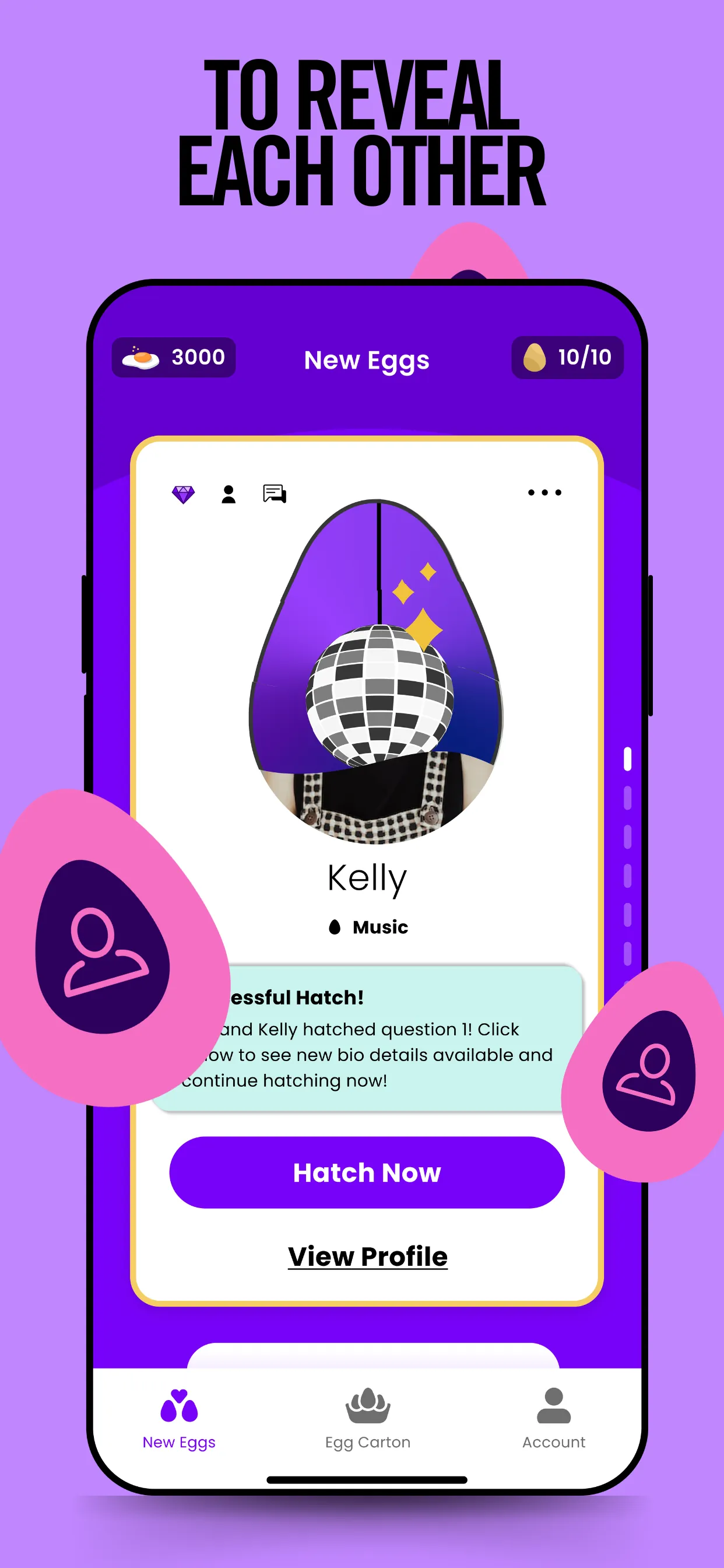 Hatched: Personality Dating iphone screenshot 5