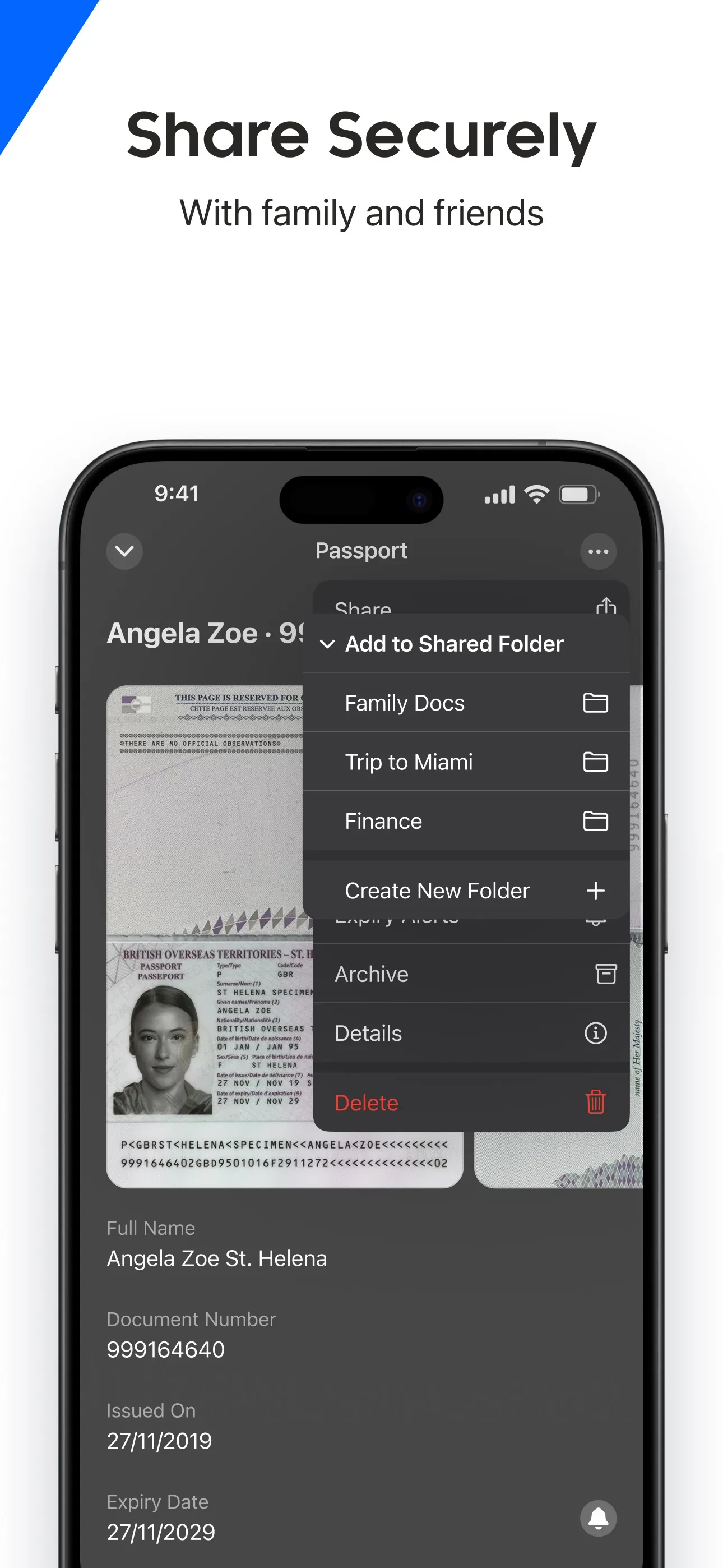 Folio: Digital Wallet App iphone screenshot 4