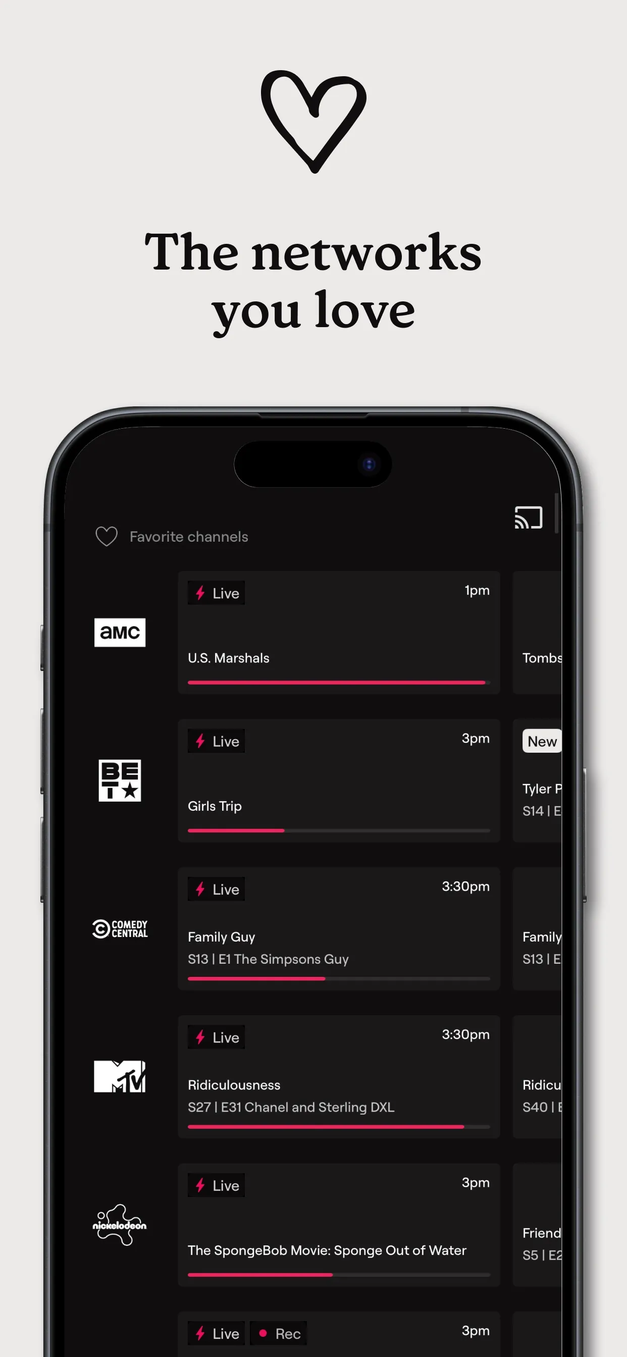 Philo: Shows, Movies & Live TV iphone screenshot 2