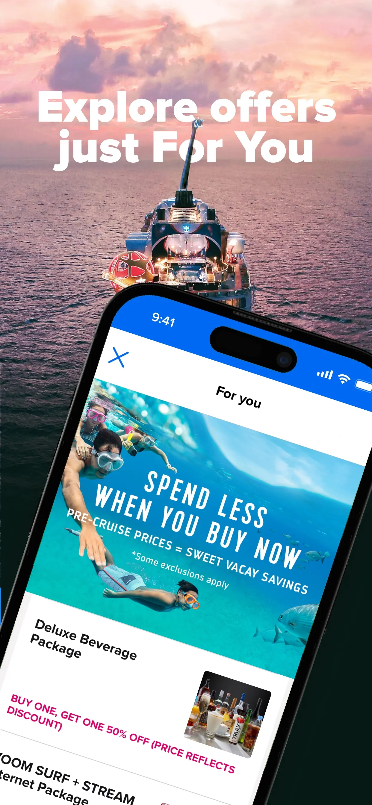 Royal Caribbean International iphone screenshot 3