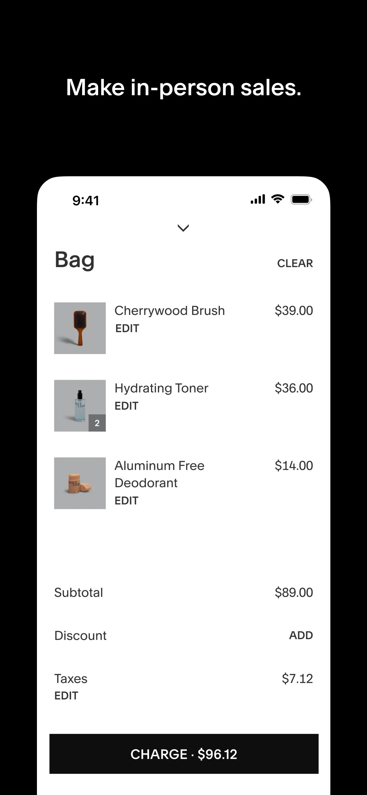 Squarespace: Run your business iphone screenshot 4