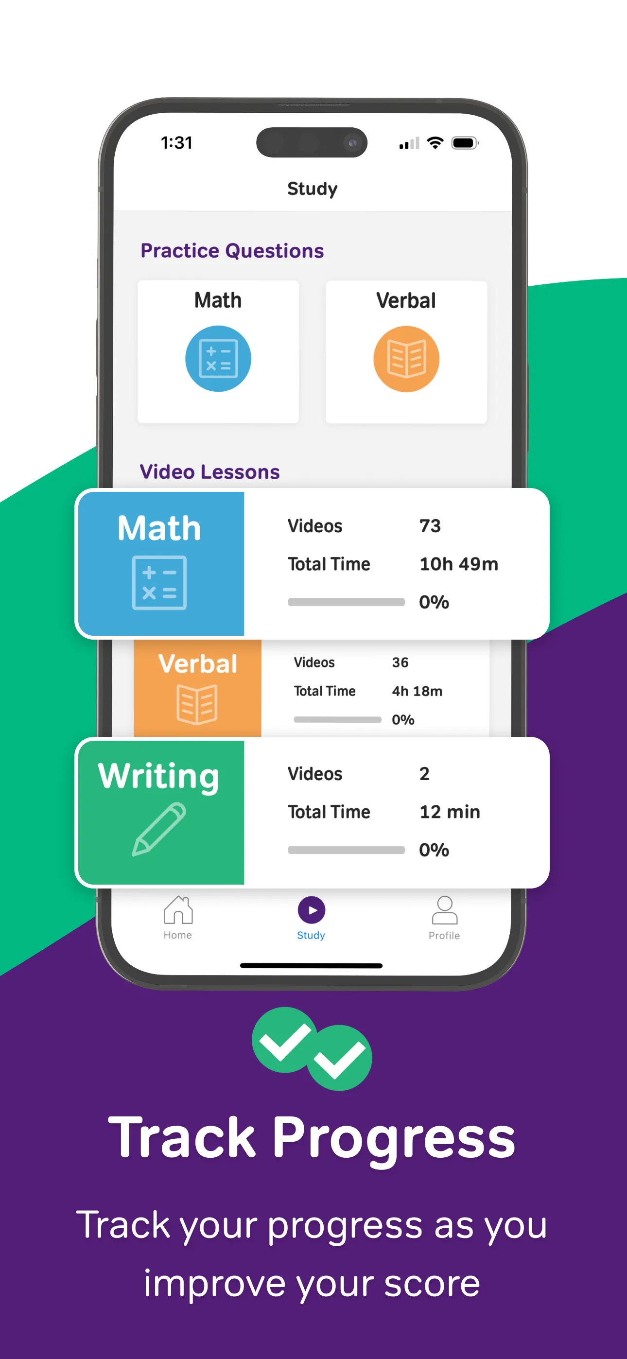GRE Prep & Practice by Magoosh iphone screenshot 4