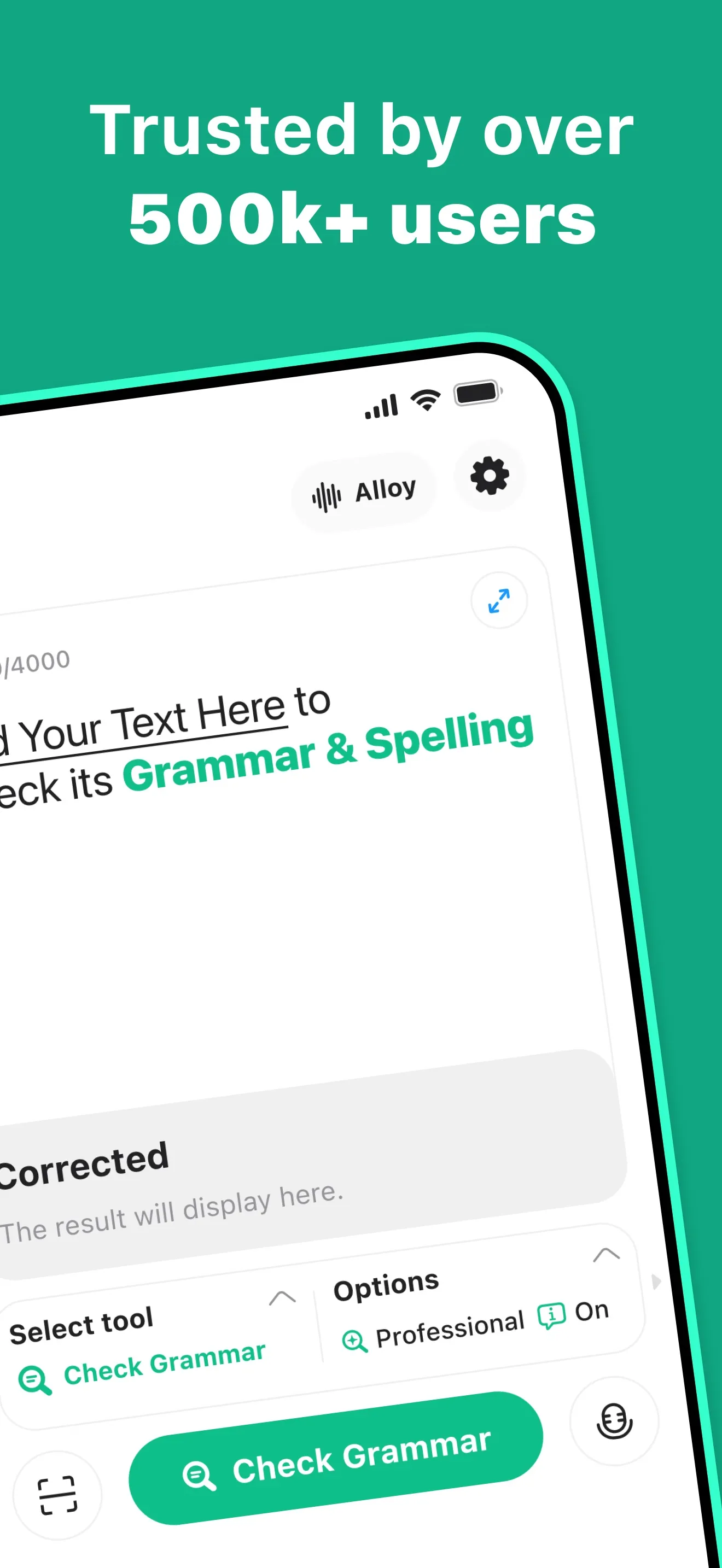 Grammar Check Corrector by AI iphone screenshot 2