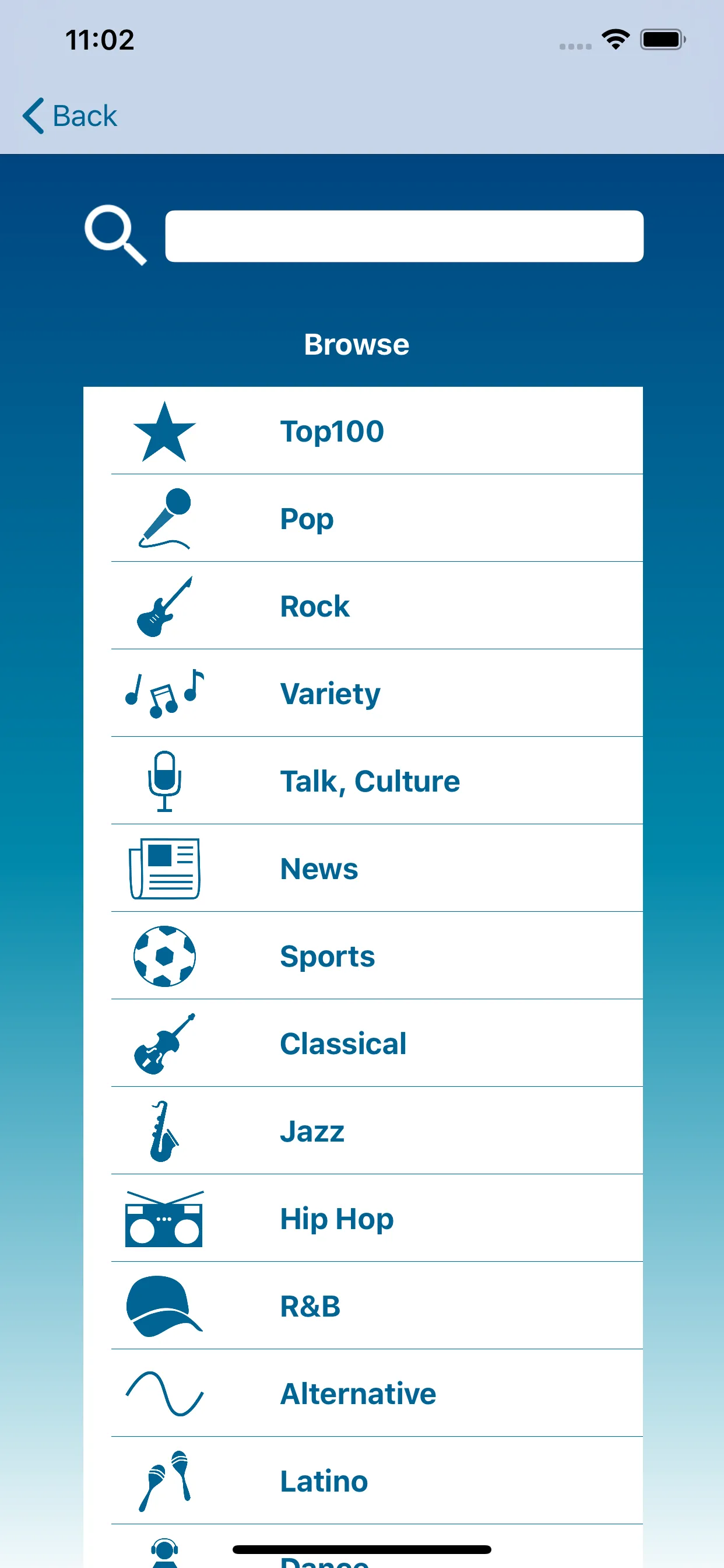 Radio FM & AM ! iphone screenshot 2