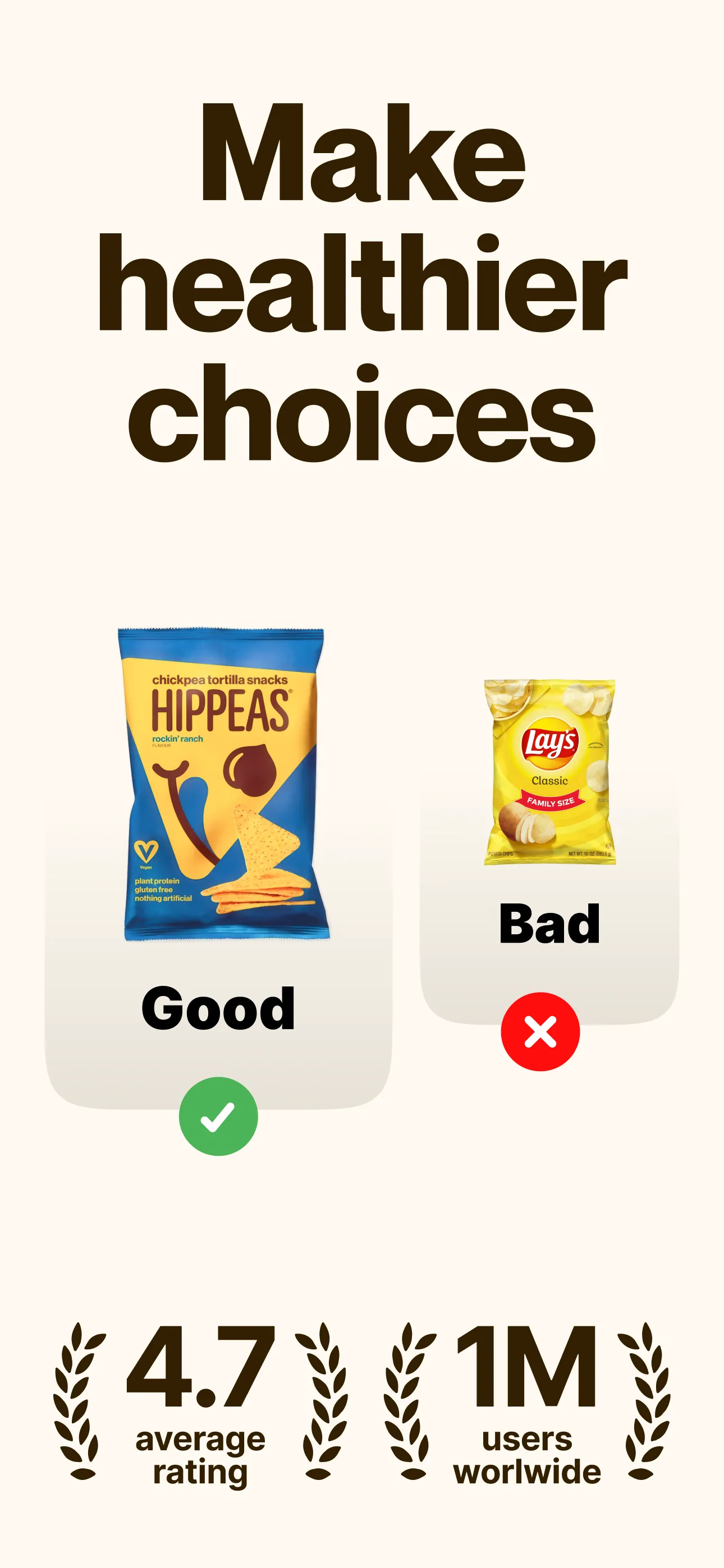 Food Check: AI Product Scanner iphone screenshot 1