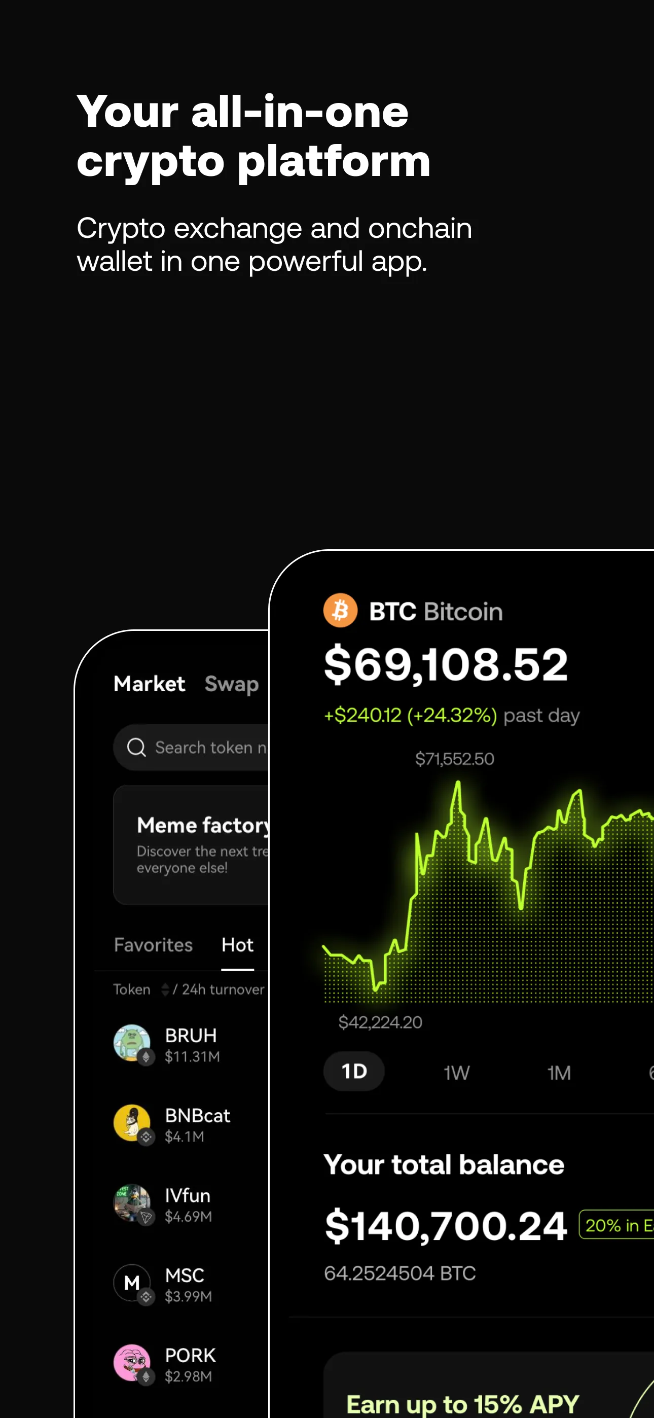 OKX: Buy Bitcoin BTC & Crypto iphone screenshot 1