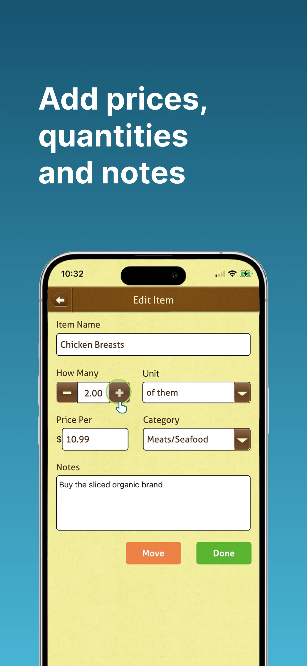 List Ease: Shared Grocery List iphone screenshot 4