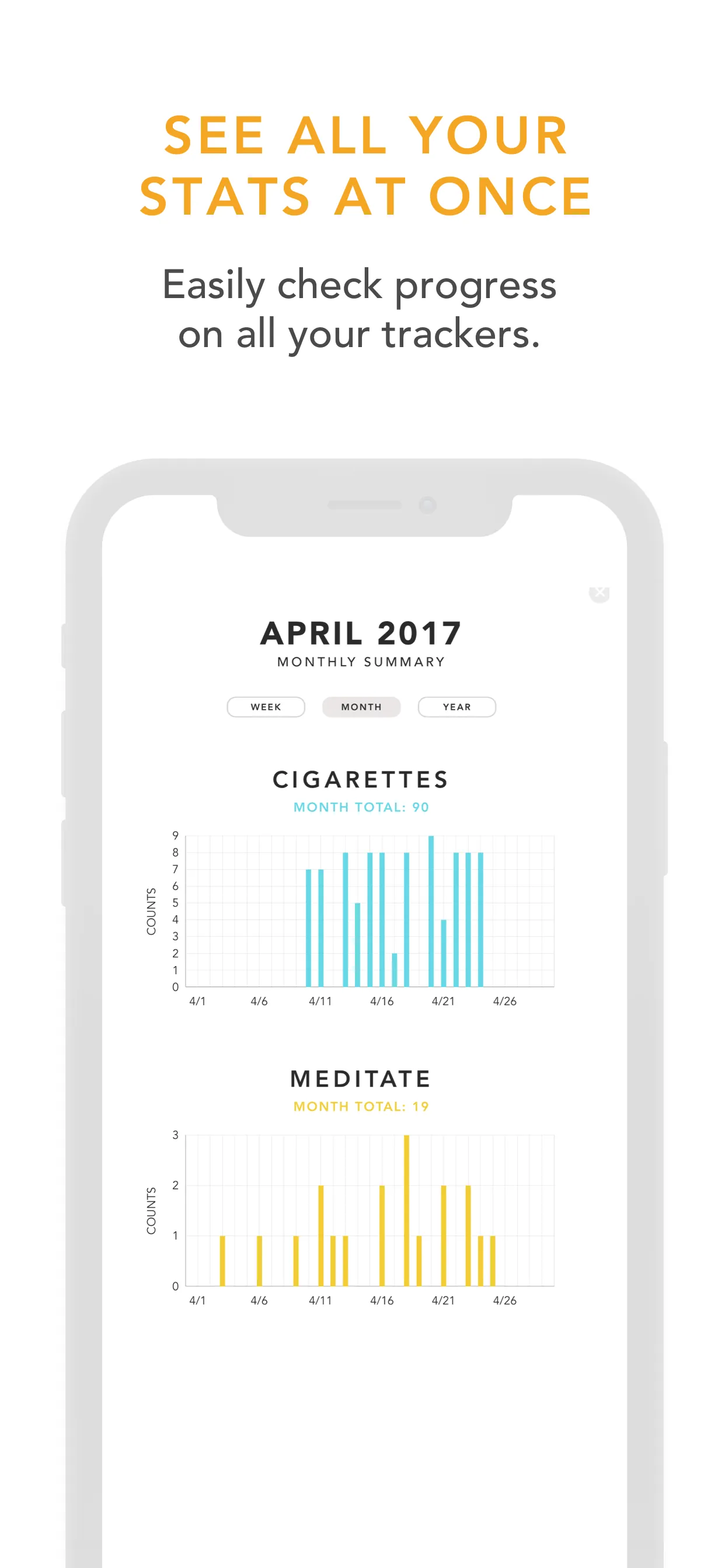 Tally: The Anything Tracker iphone screenshot 7