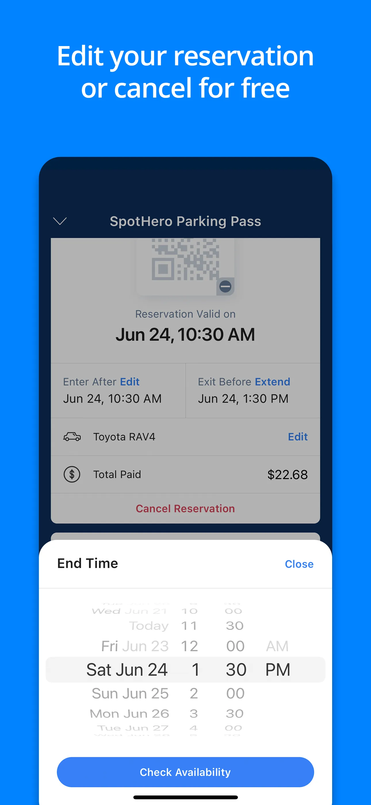 SpotHero: #1 Rated Parking App iphone screenshot 6