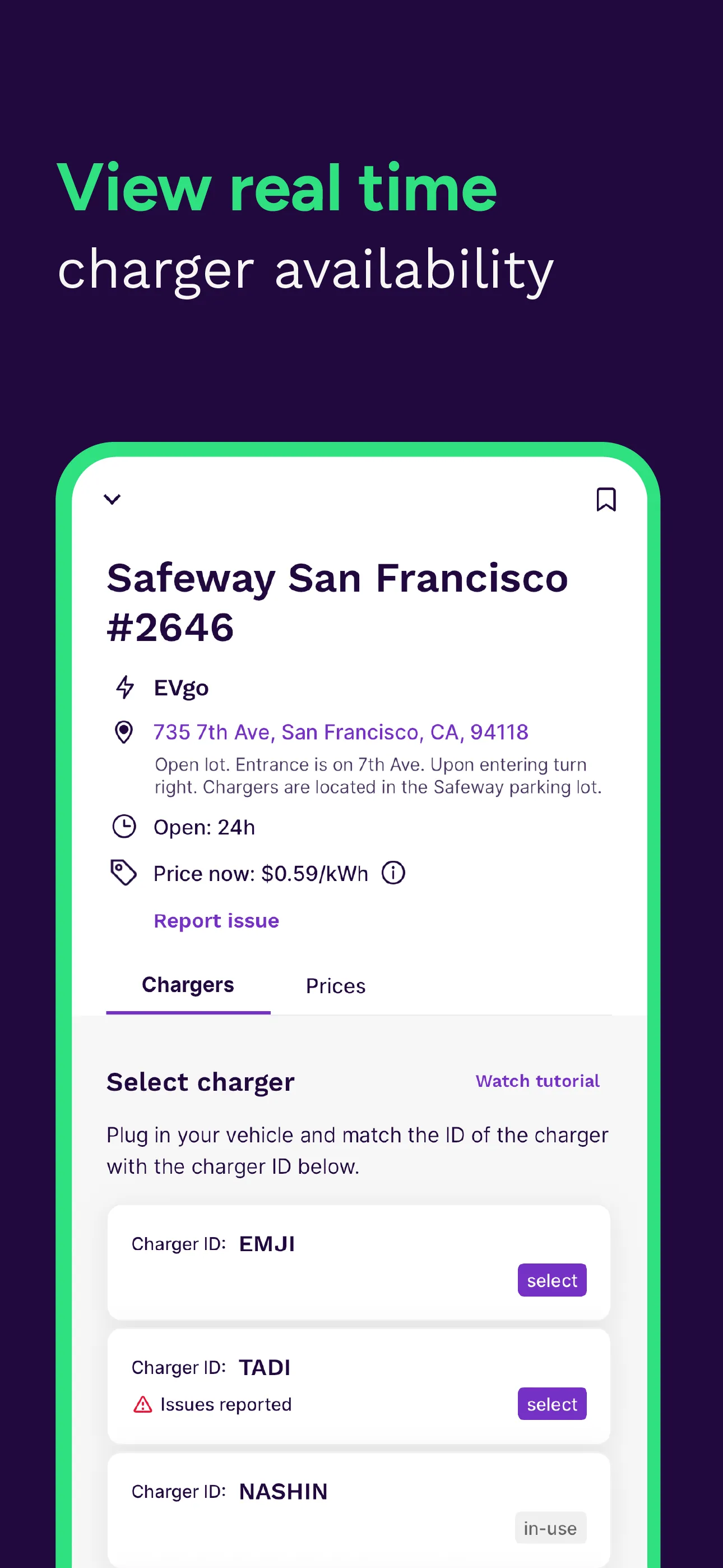 Presto - EV Charging Stations iphone screenshot 4
