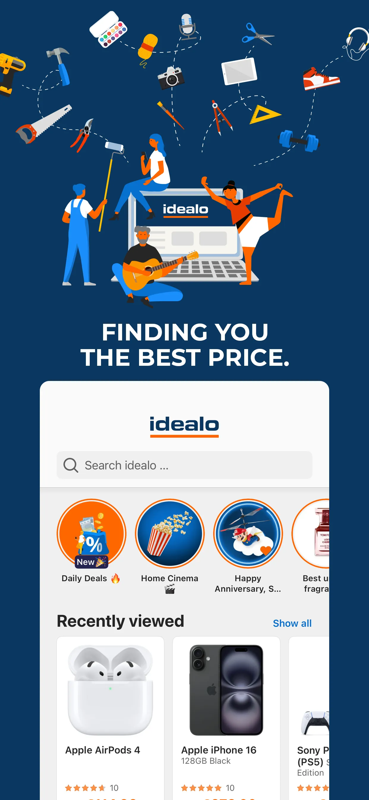 idealo - Price Comparison iphone screenshot 1