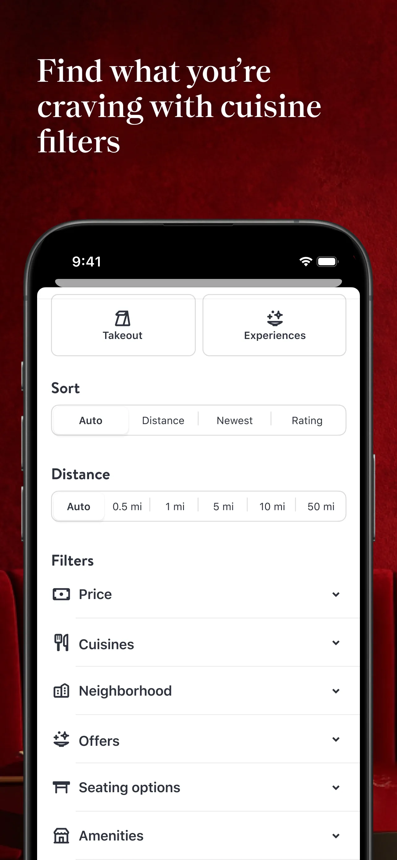 OpenTable iphone screenshot 3