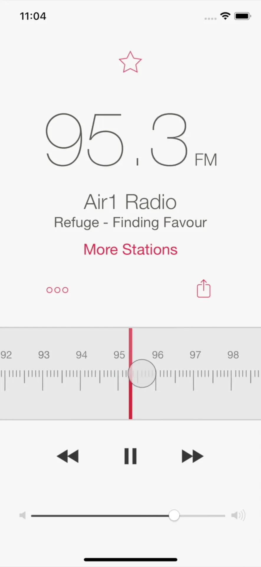 RadioApp - A Simple Radio App iphone screenshot 1