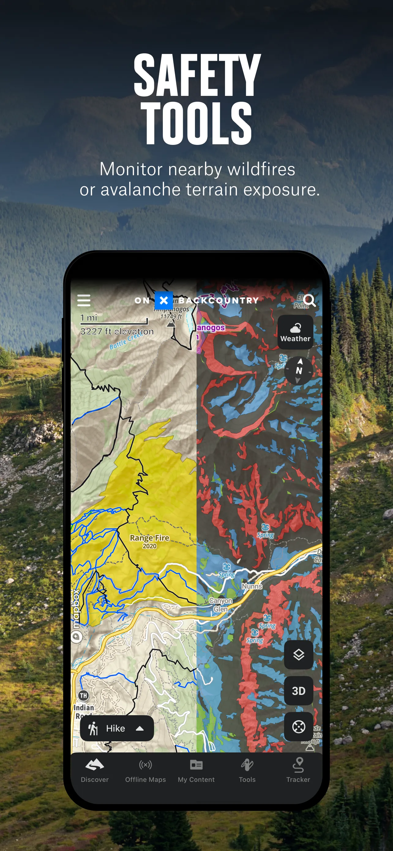 onX Backcountry: Trail GPS App iphone screenshot 9