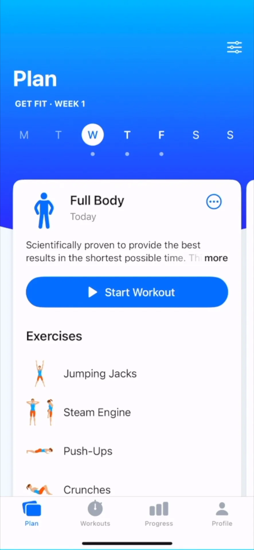 7 Minute Workout: Seven iphone screenshot 1