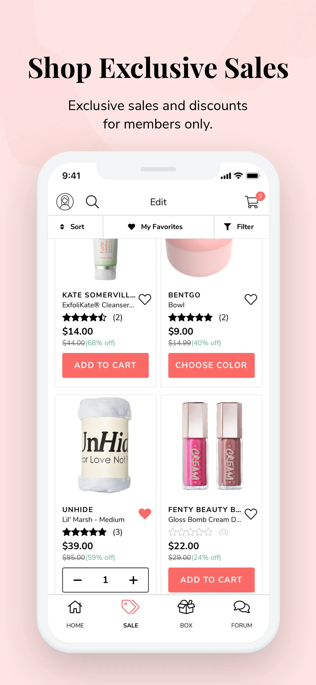 FabFitFun - Beauty, Fashion iphone screenshot 4