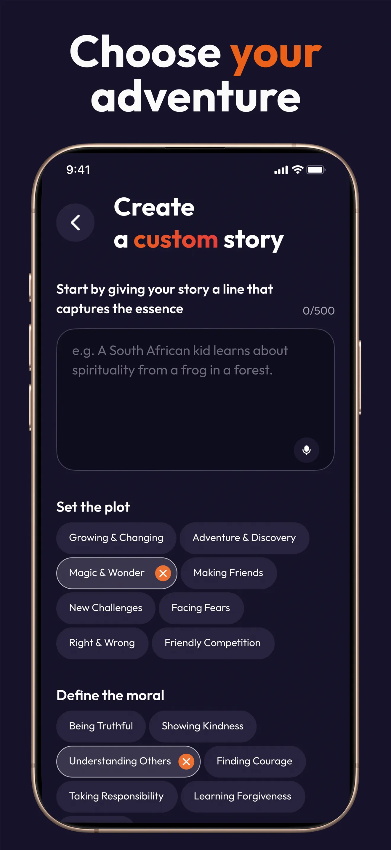 Laila: AI-Powered Storytelling iphone screenshot 4