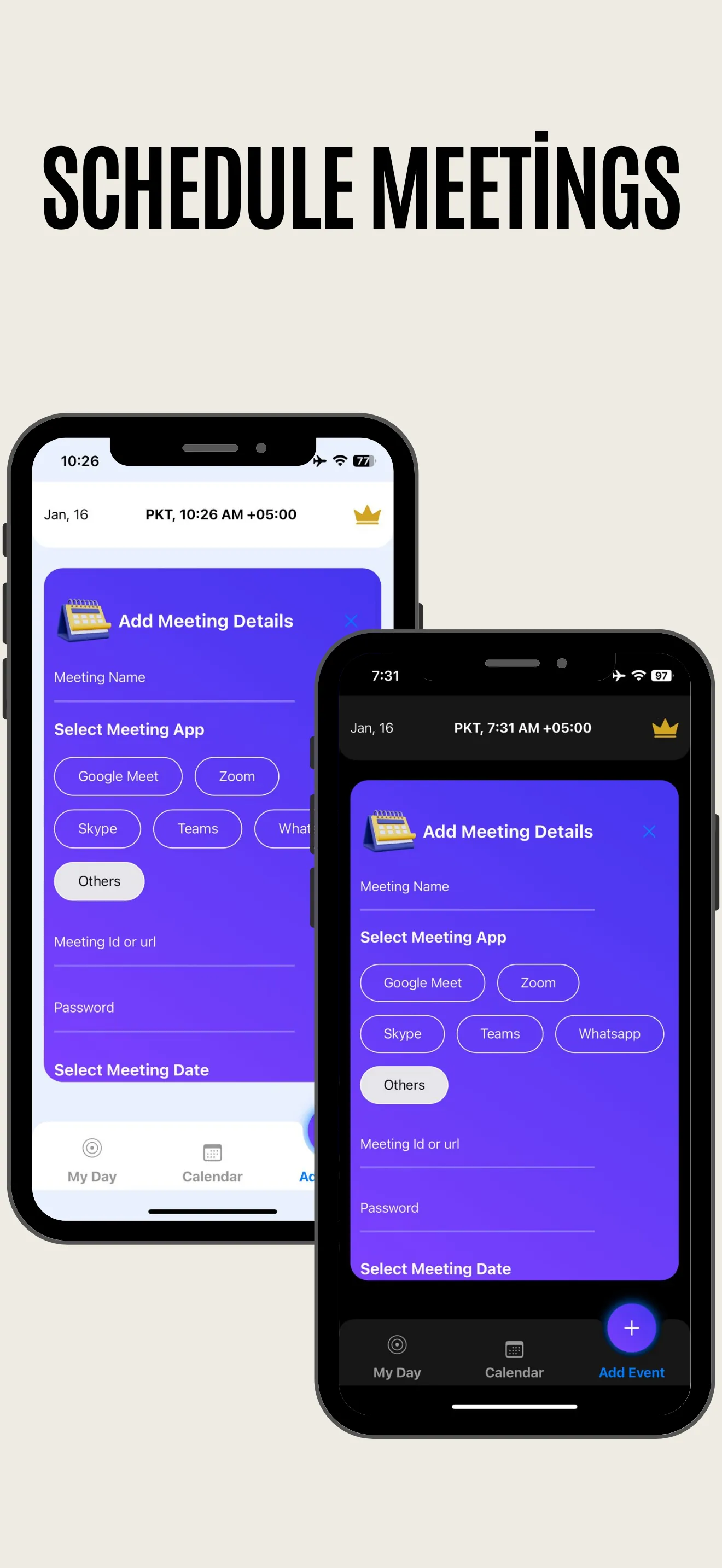 Meeting Scheduler : Join Now iphone screenshot 3