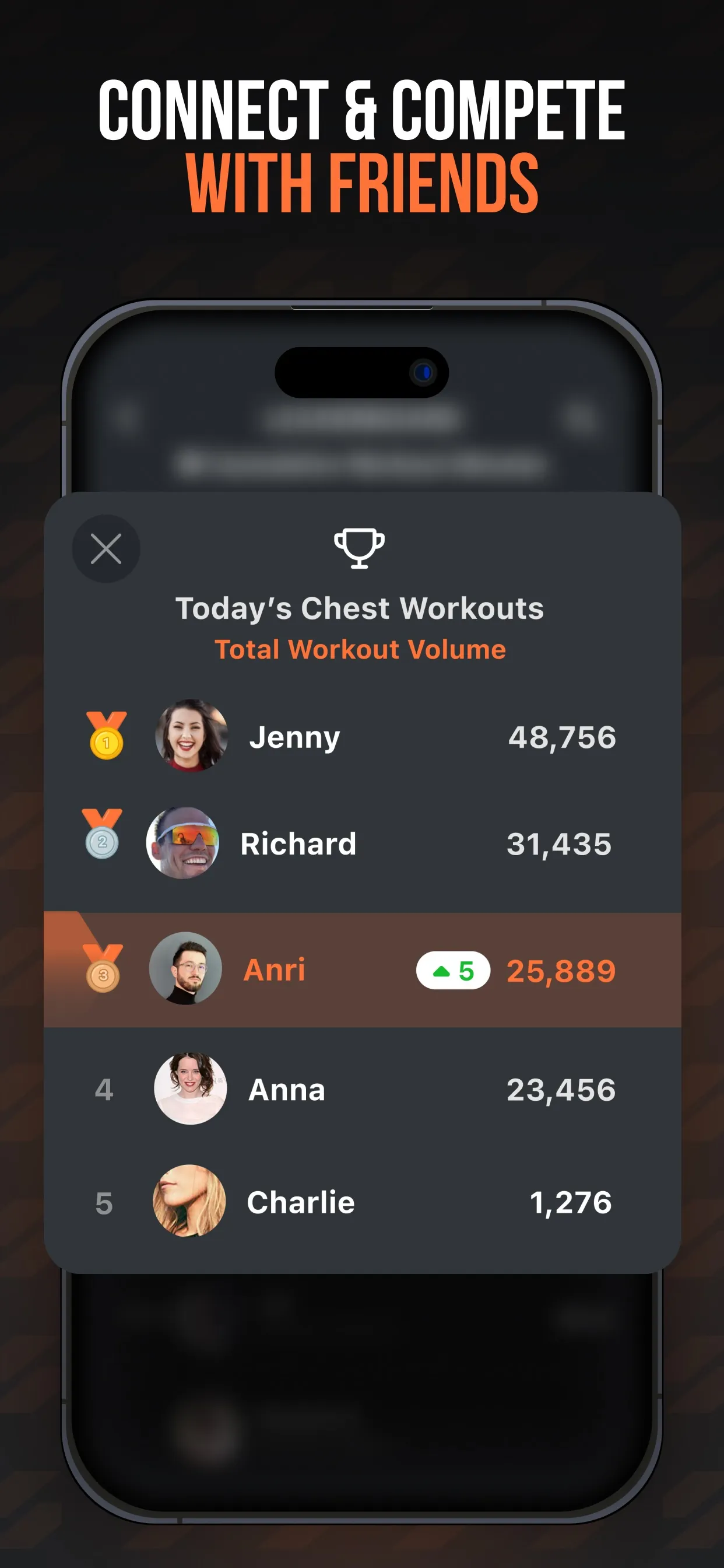 SHRED: Gym & Home Workouts iphone screenshot 9
