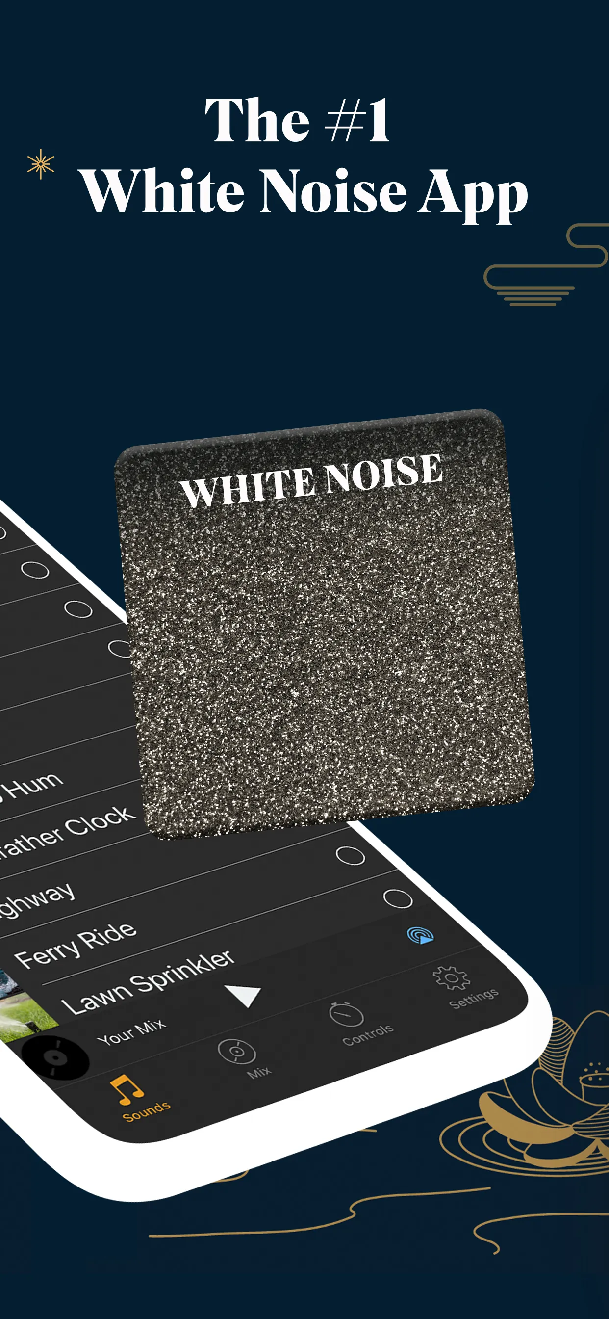White Noise Deep Sleep Sounds iphone screenshot 3