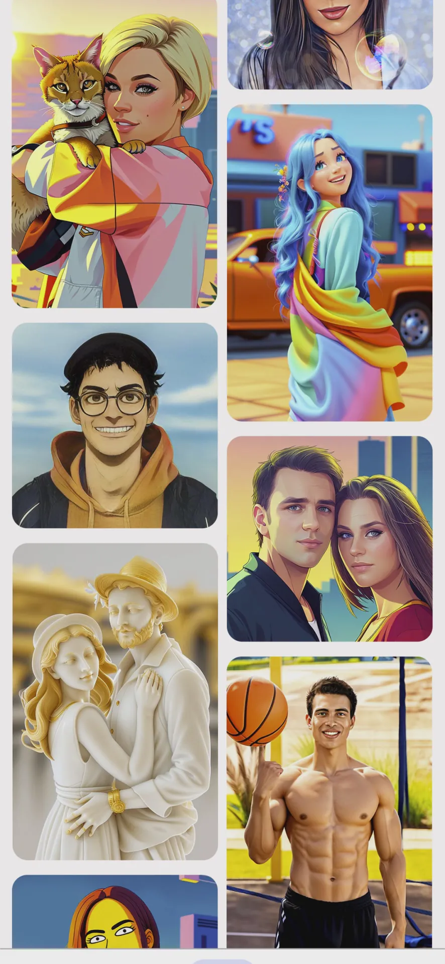 ToonMe: AI Cartoon Face Maker iphone screenshot 1