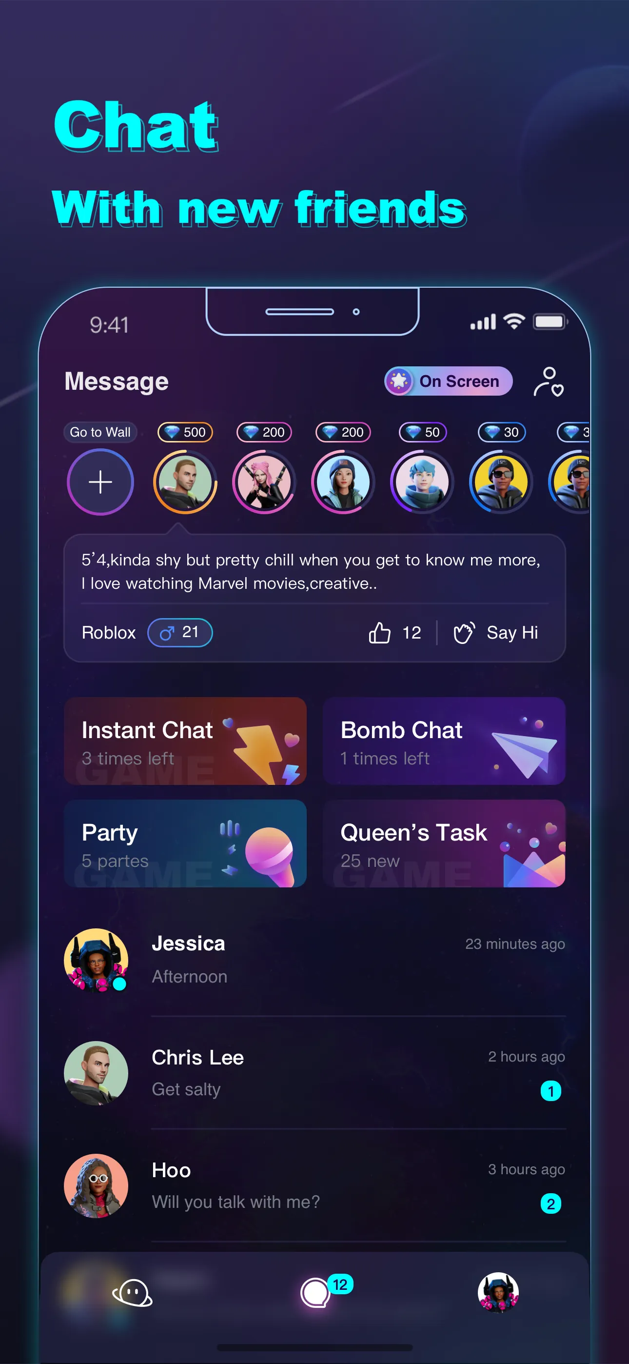 Fizz - Teen Chat iphone screenshot 6