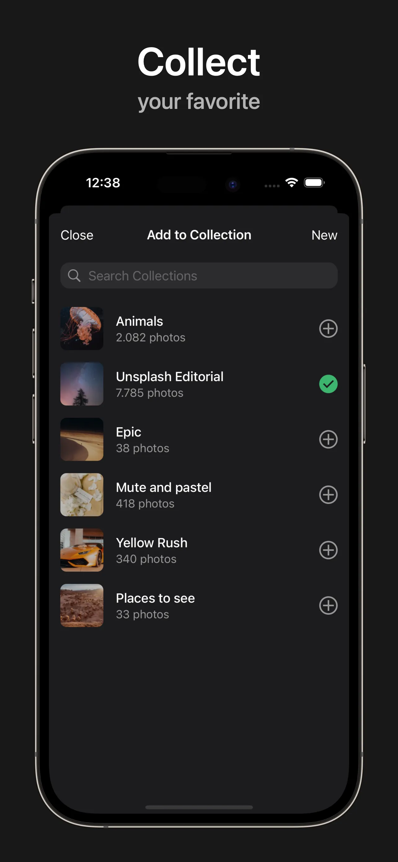 Unsplash iphone screenshot 5
